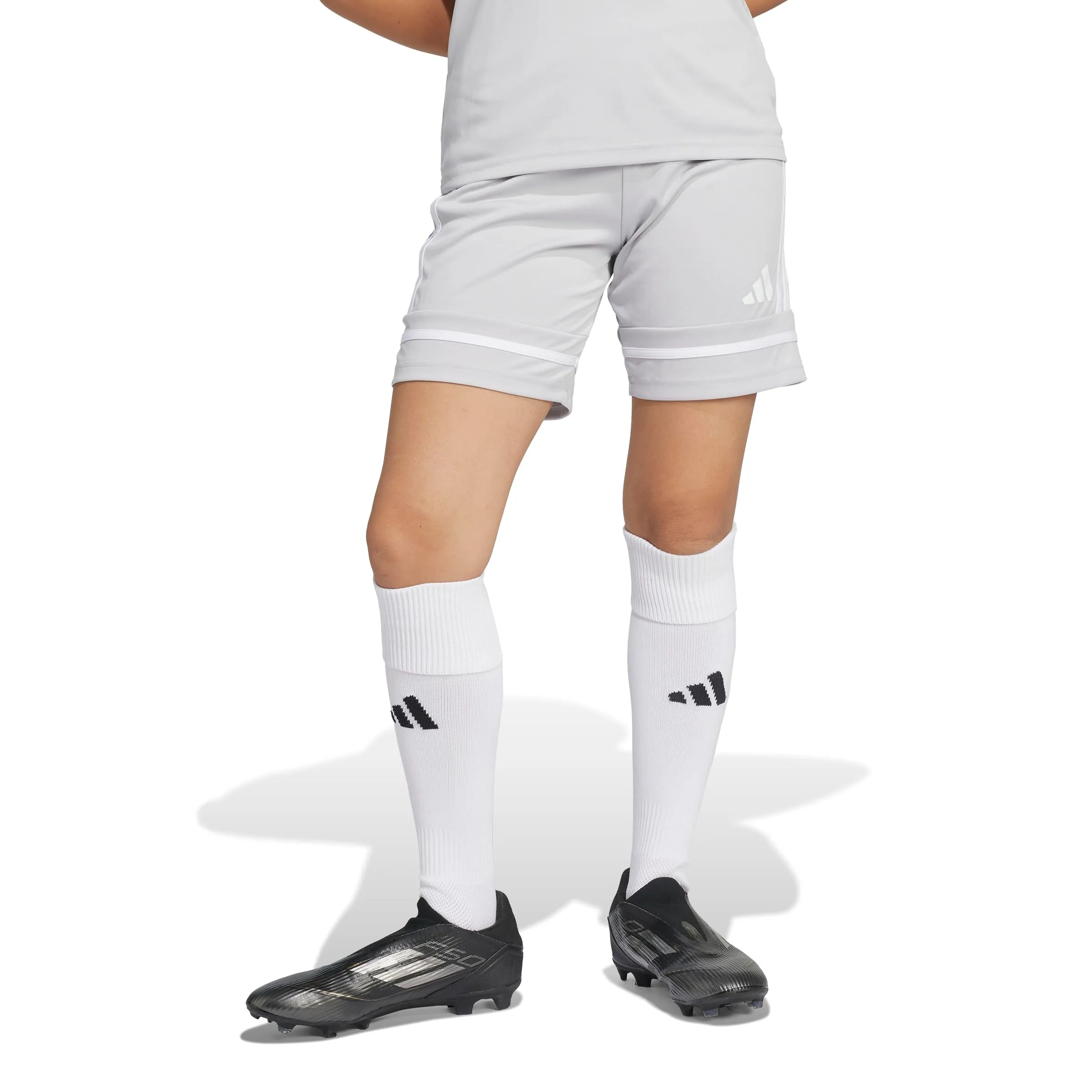 adidas Squadra 25 Kids Shorts, Team Light Grey/White, 15-16 Years - immagine 2
