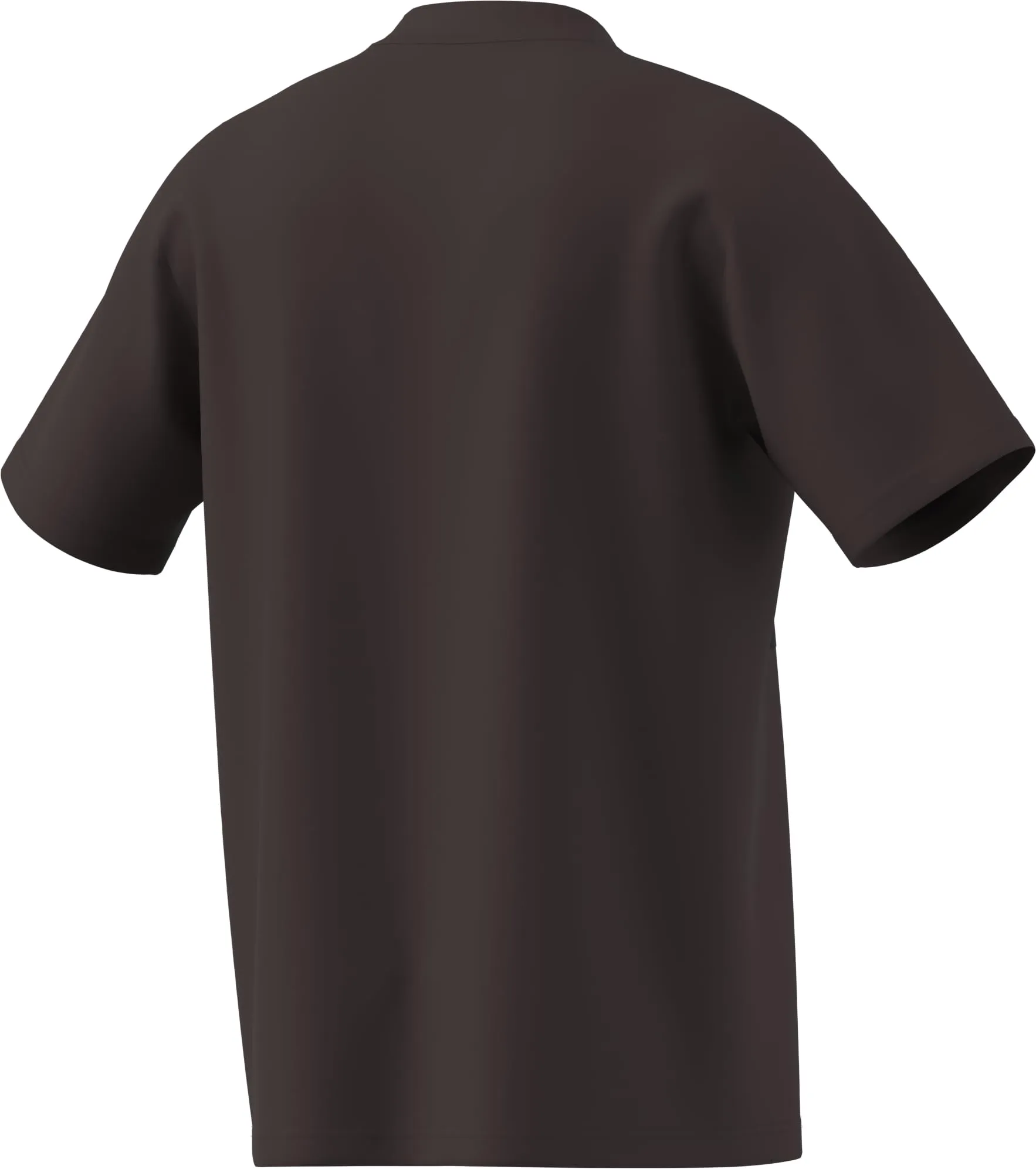 Adidas Essentials Big Logo Single Jersey Tee - Shadow Brown/Black - M - immagine 2