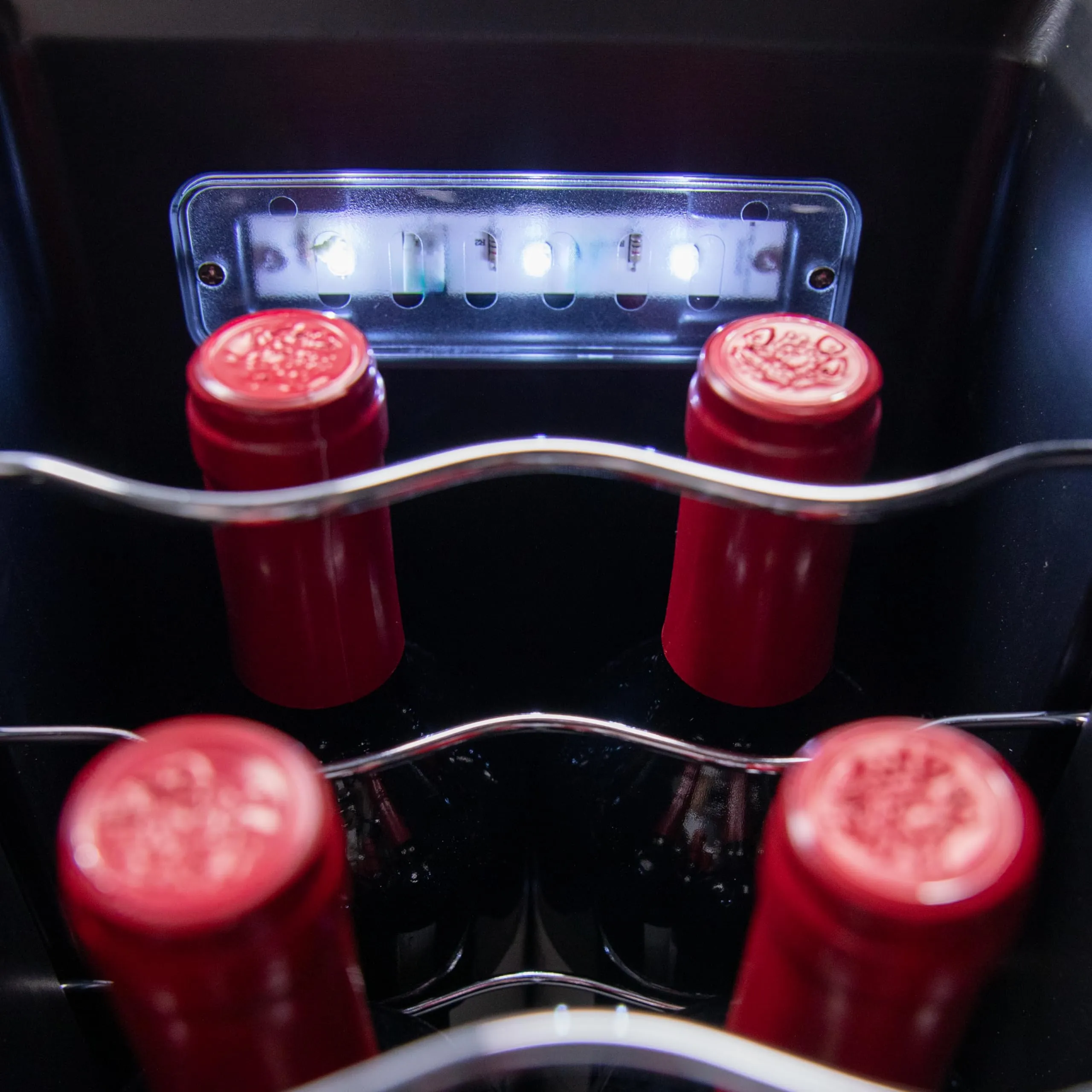 Cecotec Bolero GrandSommelier 1250 CoolCrystal Compressor, 12 Bottiglie, 8-18ºC, LED, 25,2x45x79,5 cm - immagine 10