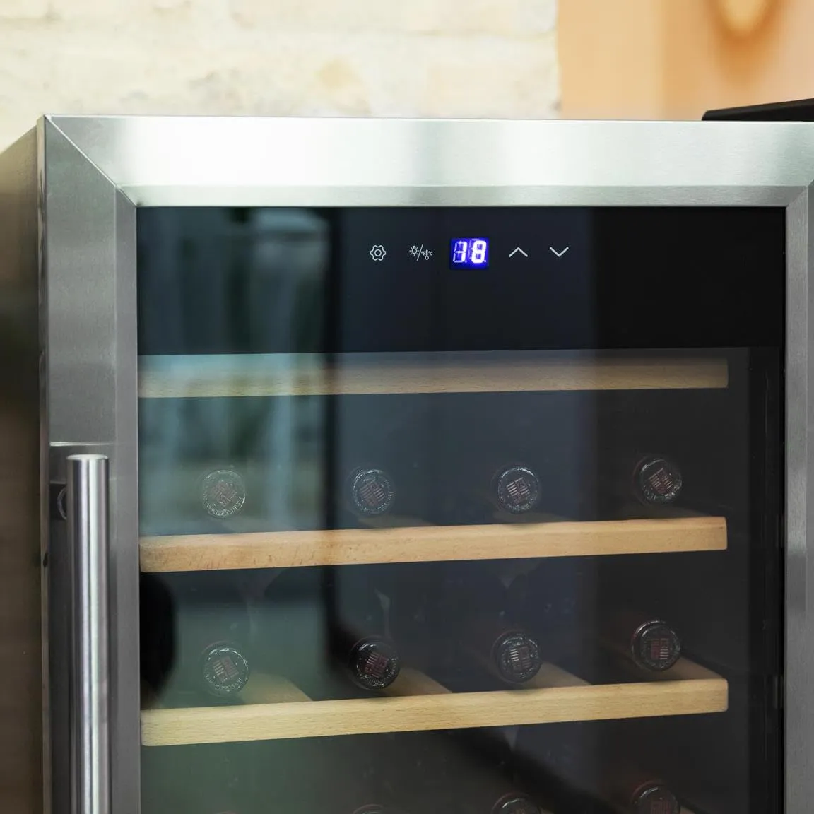 Cecotec Bolero GrandSommelier 2450 Inox Compressor - Frigorifero per Vini 24 Bottiglie - immagine 7