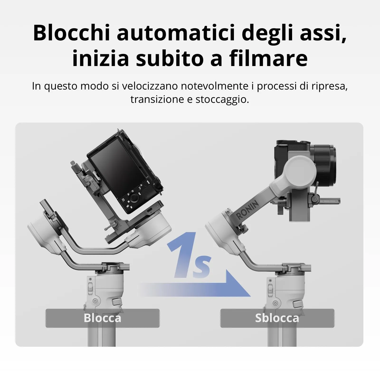DJI RS 4 Mini Combo Stabilizzatore per Canon, Sony, Nikon, Fujifilm - immagine 4