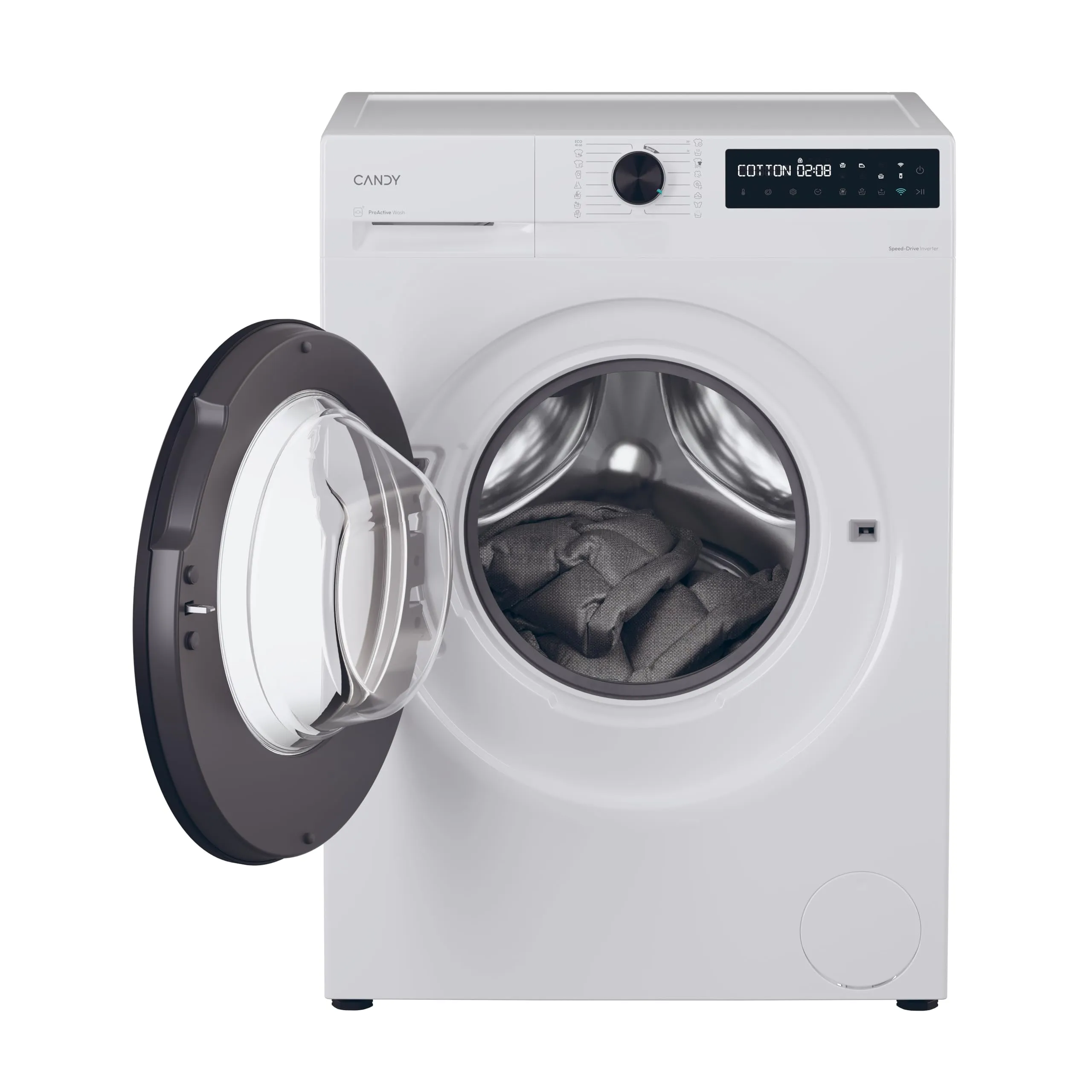 Candy ProWash 500 Lavatrice 8 Kg, 1400 Giri, Classe A-10%, Bianco - immagine 2