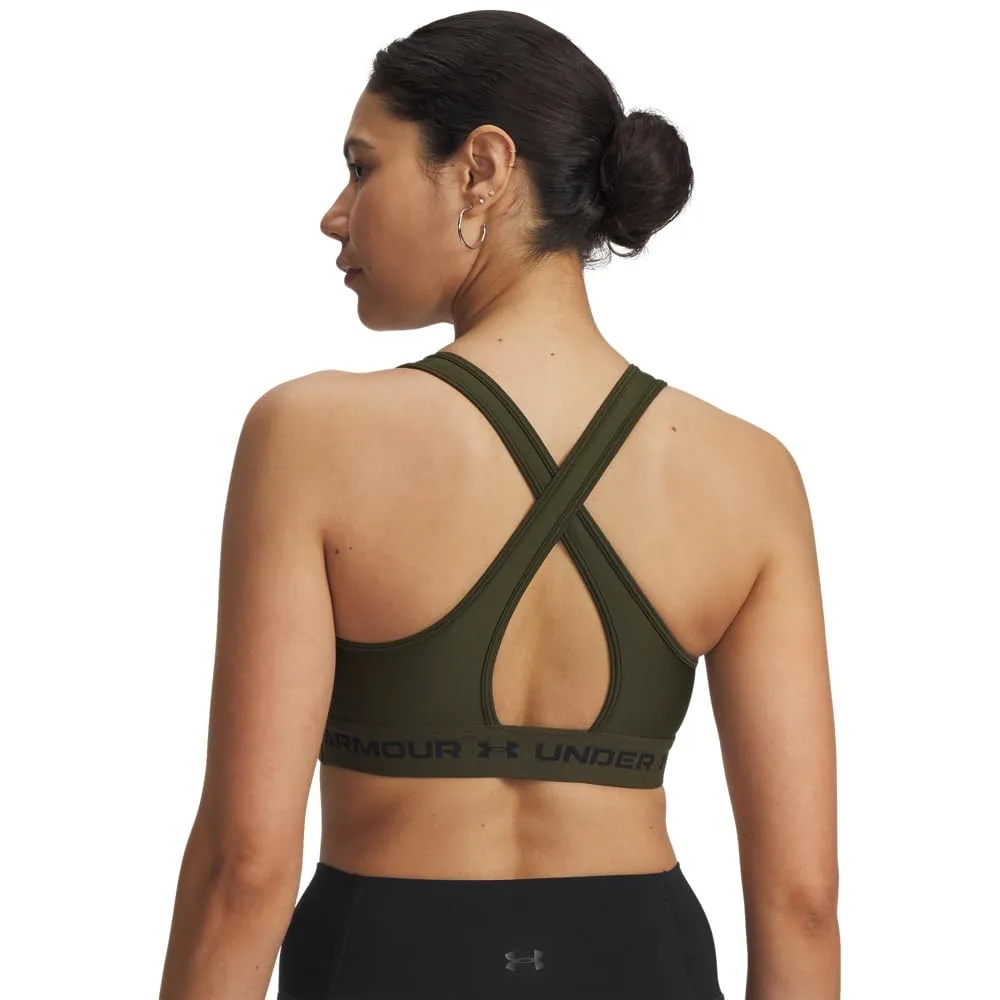 Under Armour Reggiseno Sportivo Donna Crossback Mid Impact, XS - immagine 4