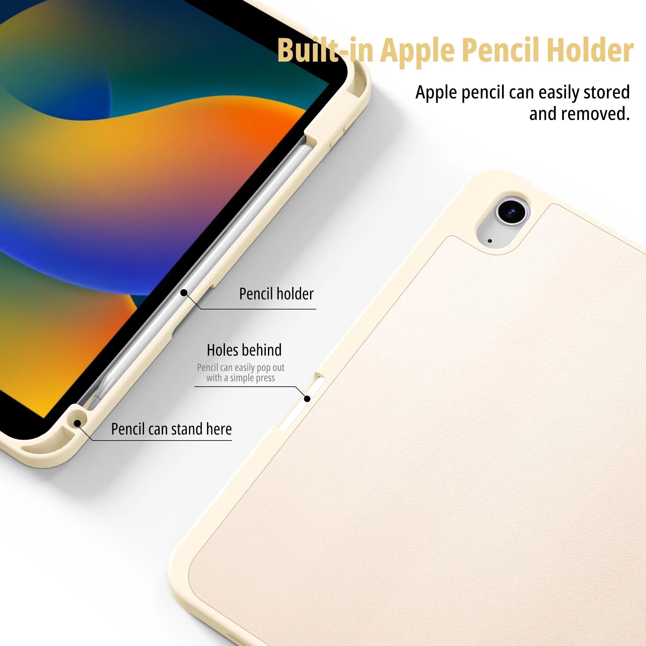 CACOE Cover per iPad 11 Generazione (A16) e iPad 10 Generazione (10.9 pollici) - immagine 3