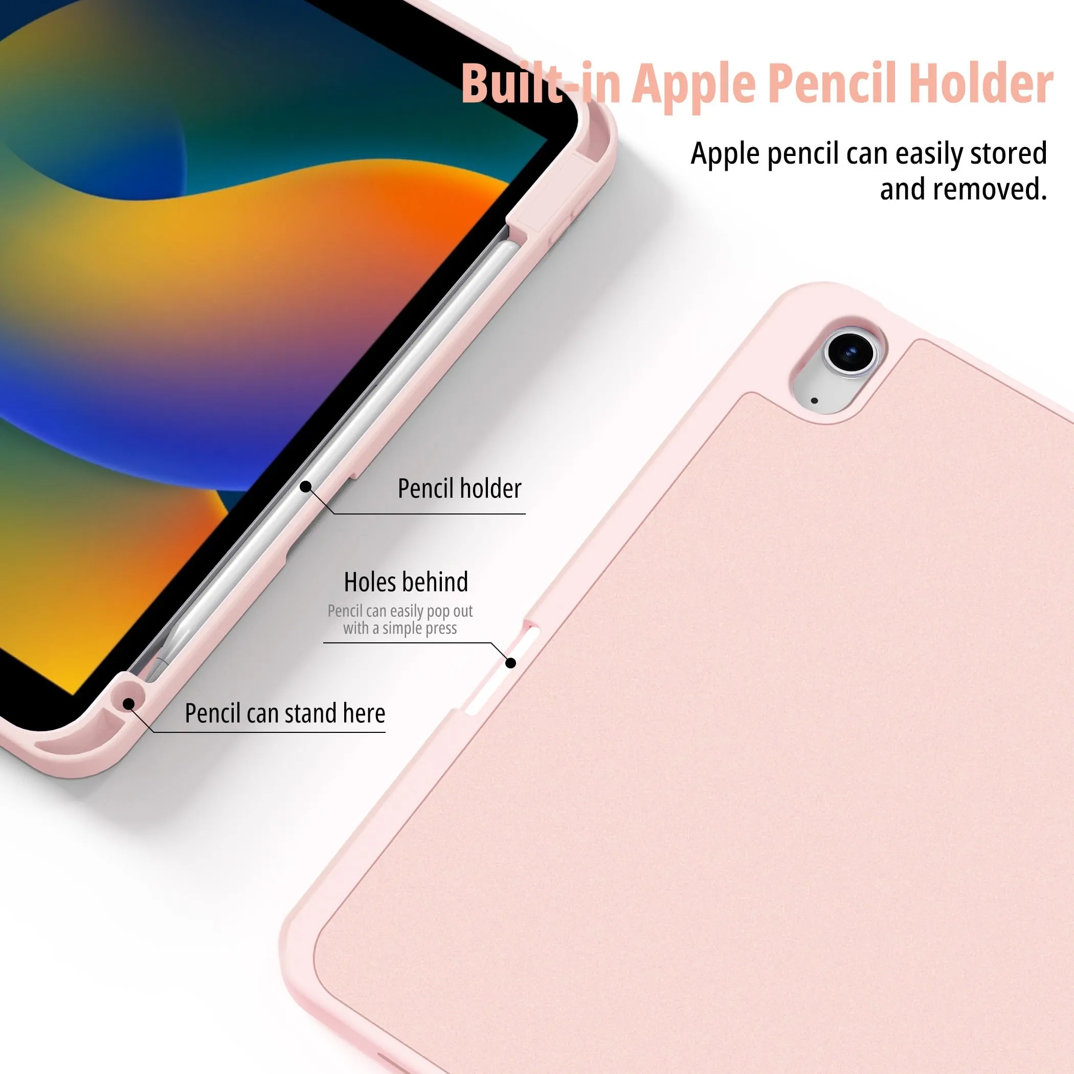 CACOE Cover per iPad 11 Generazione (2025) 11 pollici e iPad 10 Generazione 10.9 pollici (2022) - immagine 3