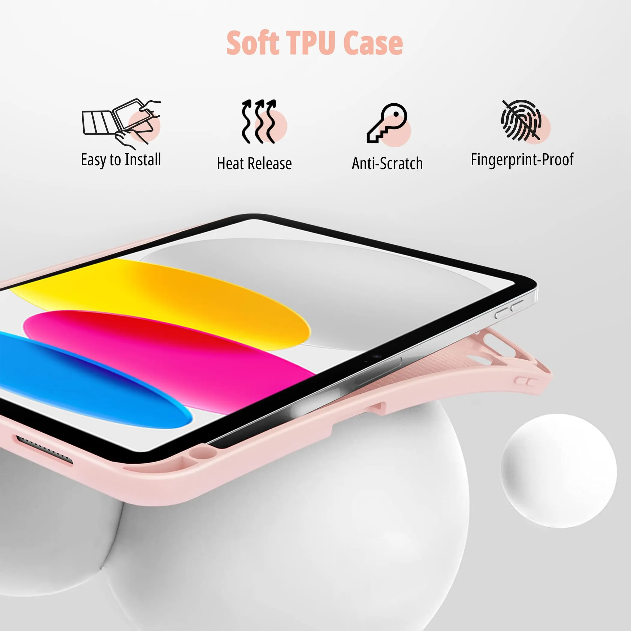 CACOE Cover per iPad 11 Generazione (2025) 11 pollici e iPad 10 Generazione 10.9 pollici (2022) - immagine 5