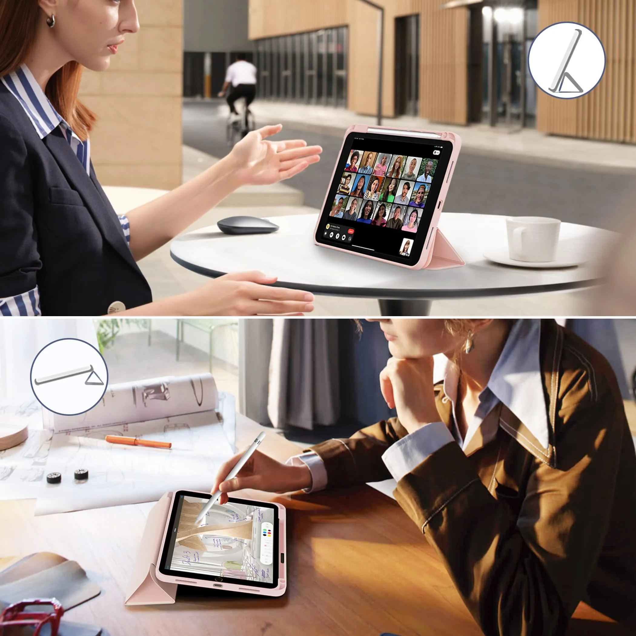 CACOE Cover per iPad 11 Generazione (2025) 11 pollici e iPad 10 Generazione 10.9 pollici (2022) - immagine 7