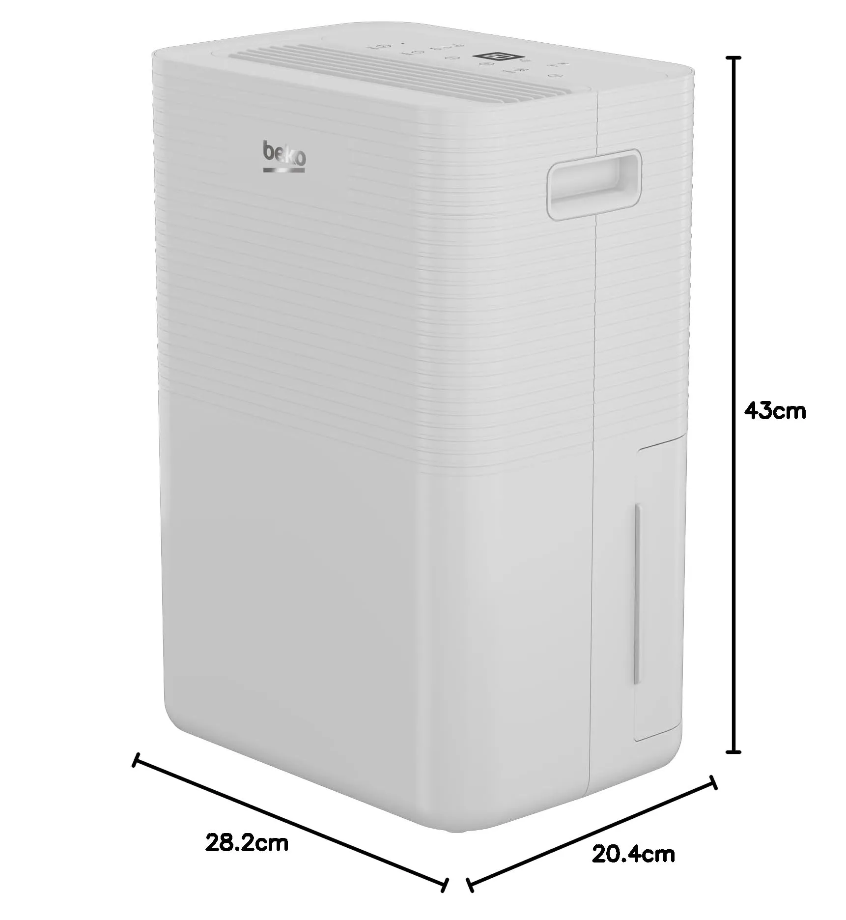 Beko Deumidificatore BDP016, 16L/giorno - immagine 5