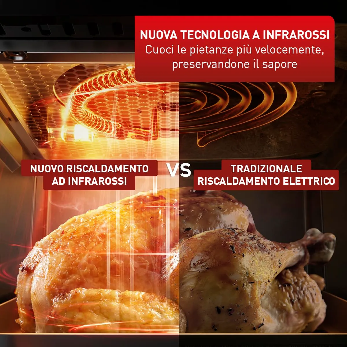 Moulinex Easy Fry Infrared Friggitrice ad Aria 7L, Bianco, EZ831G - immagine 3