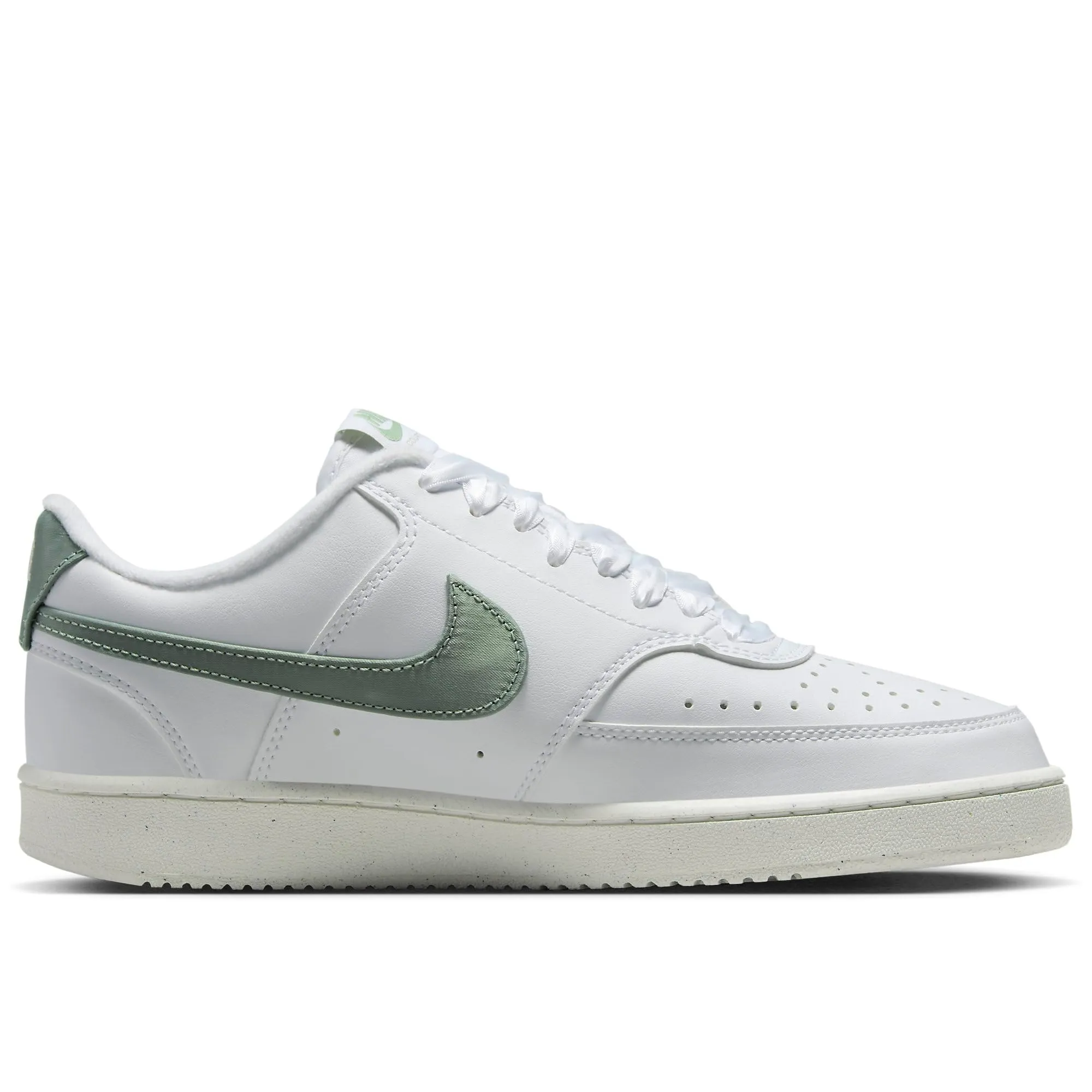 Nike Court Vision Low Next Nature - Scarpe da donna, White Sail Jade Horizon, 36.5 EU - immagine 3