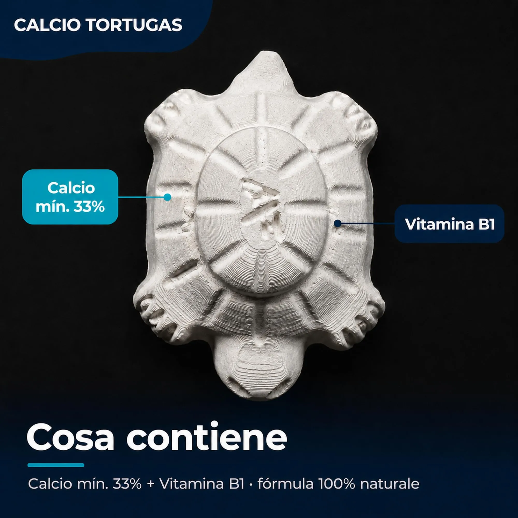 Alejandro Fuentes AF Calcio per Tartarughe di Terra e Acqua, Blocco Minerale a Rilascio Lento, Confezione da 4 Pezzi - immagine 6