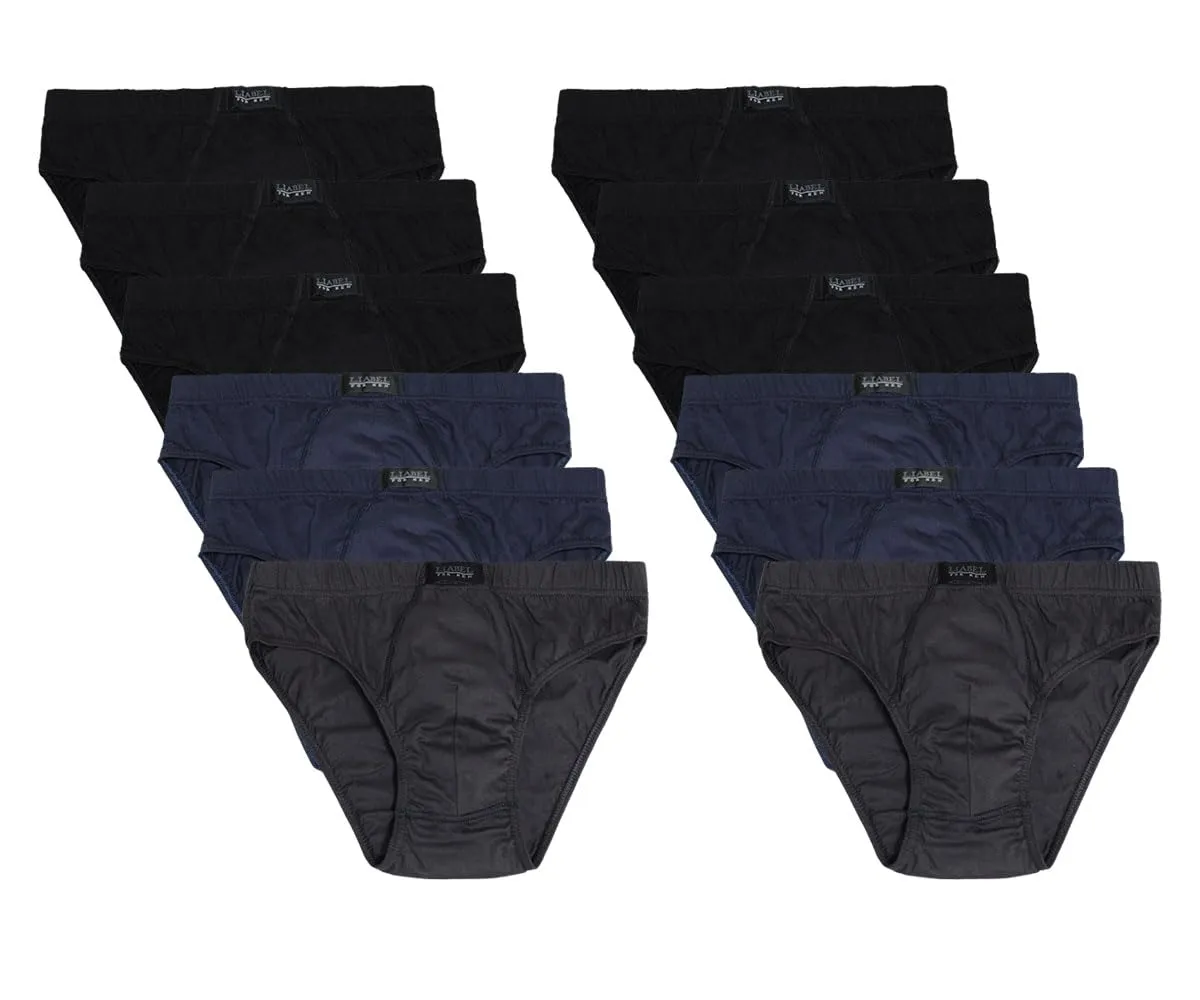 Liabel Slip Uomo 100% Cotone Mercerizzato Art. 940, XL - immagine 1