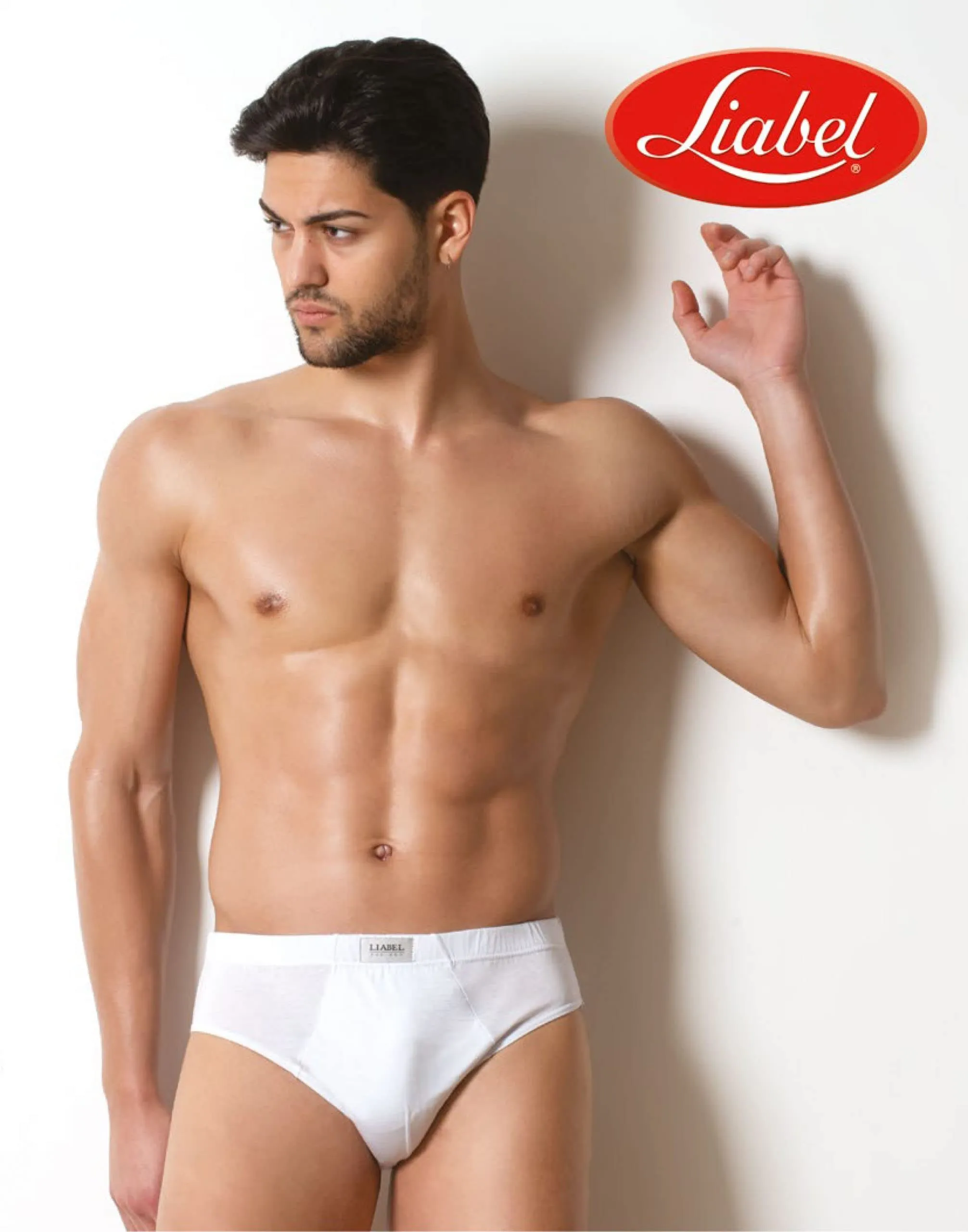 Liabel Slip Uomo 100% Cotone Mercerizzato Art. 940 Bianco XL (12 Pezzi) - immagine 3