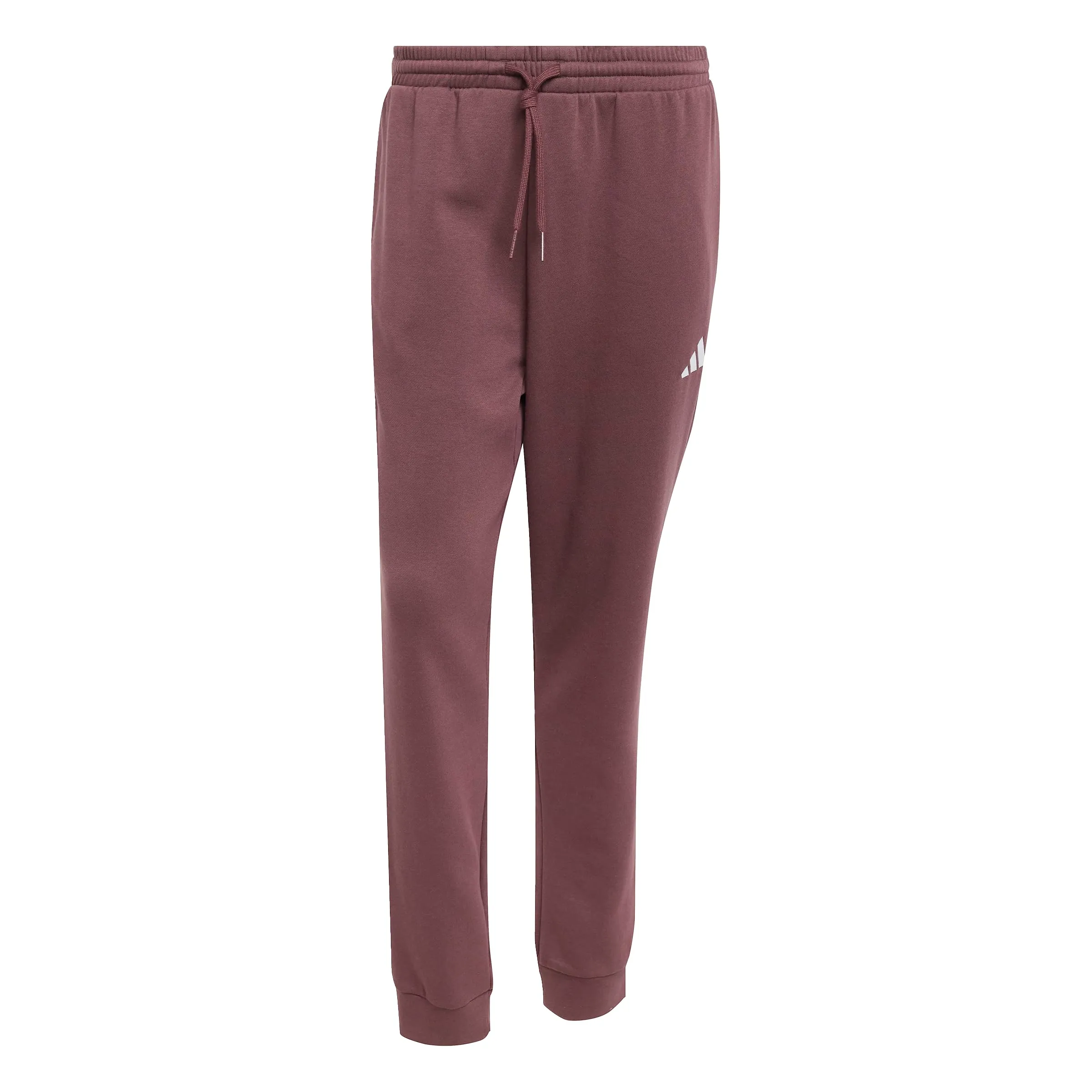adidas Essentials Feelcozy Pantaloni da uomo in pile, Aurora Ruby/White, XXL - immagine 7