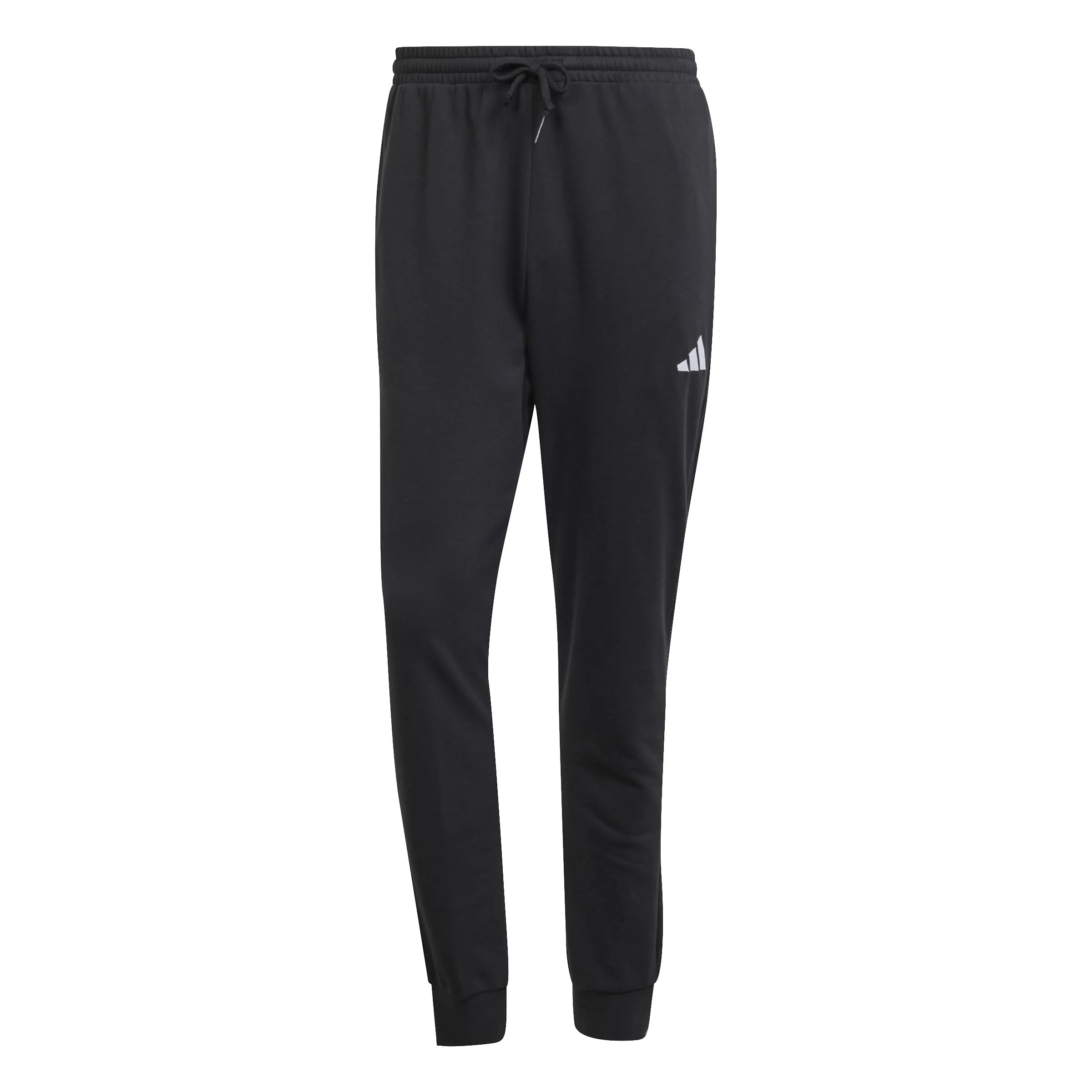 adidas Essentials Feelcozy French Terry Pants, Black/White, L - immagine 2