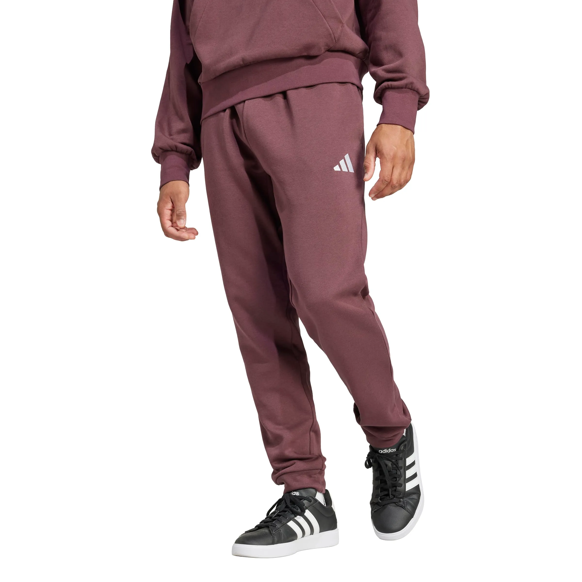 Adidas French Terry Essentials Pantaloni Sportivi da Uomo, XXS - immagine 2