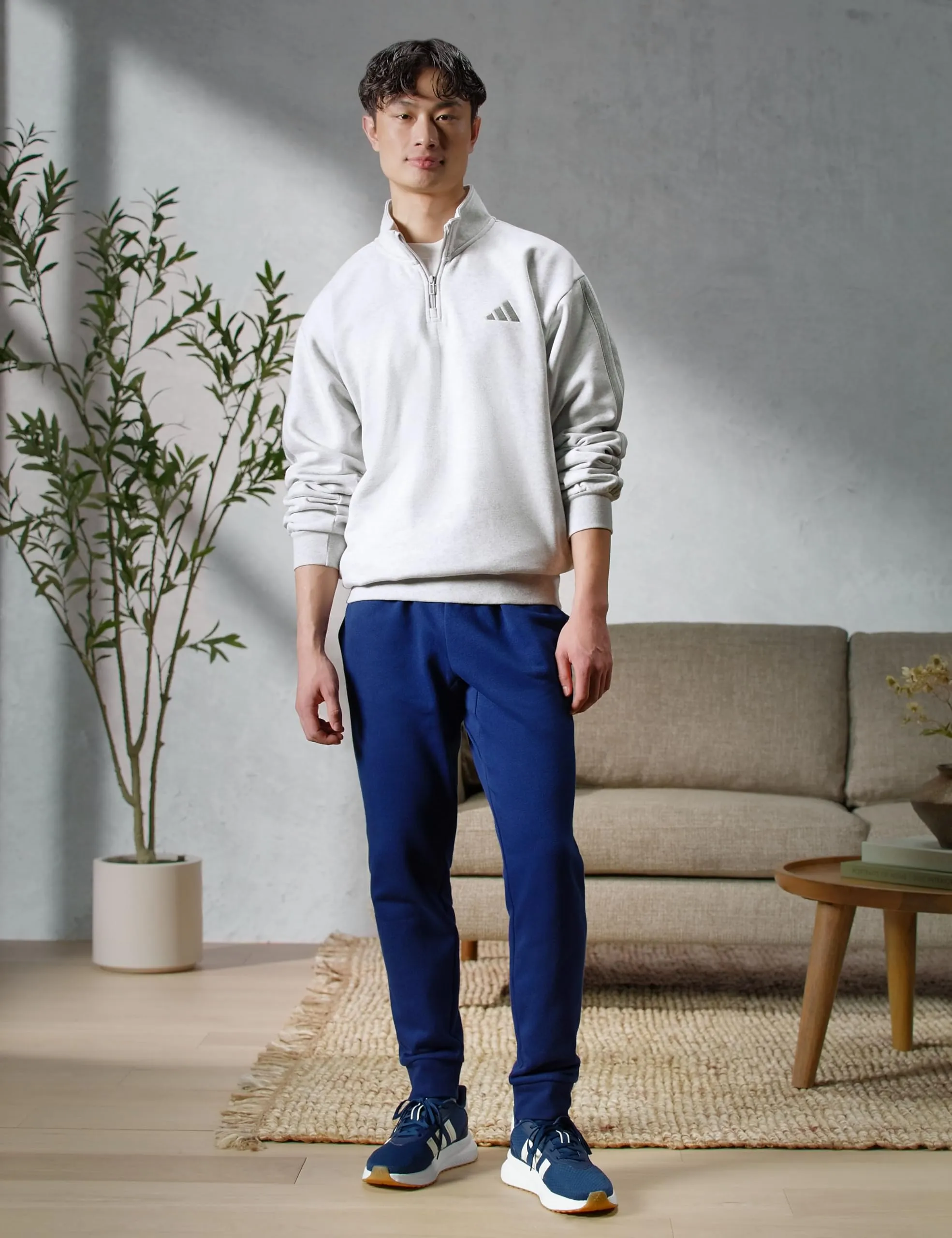 Adidas Pantaloni Sportivi da Uomo French Terry Essentials, S - immagine 5