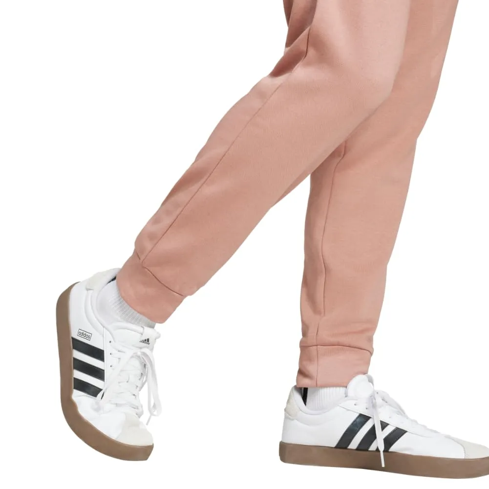 adidas Essentials Feelcozy Pantaloni in pile da uomo, Tono Caldo/Bianco, S - immagine 5
