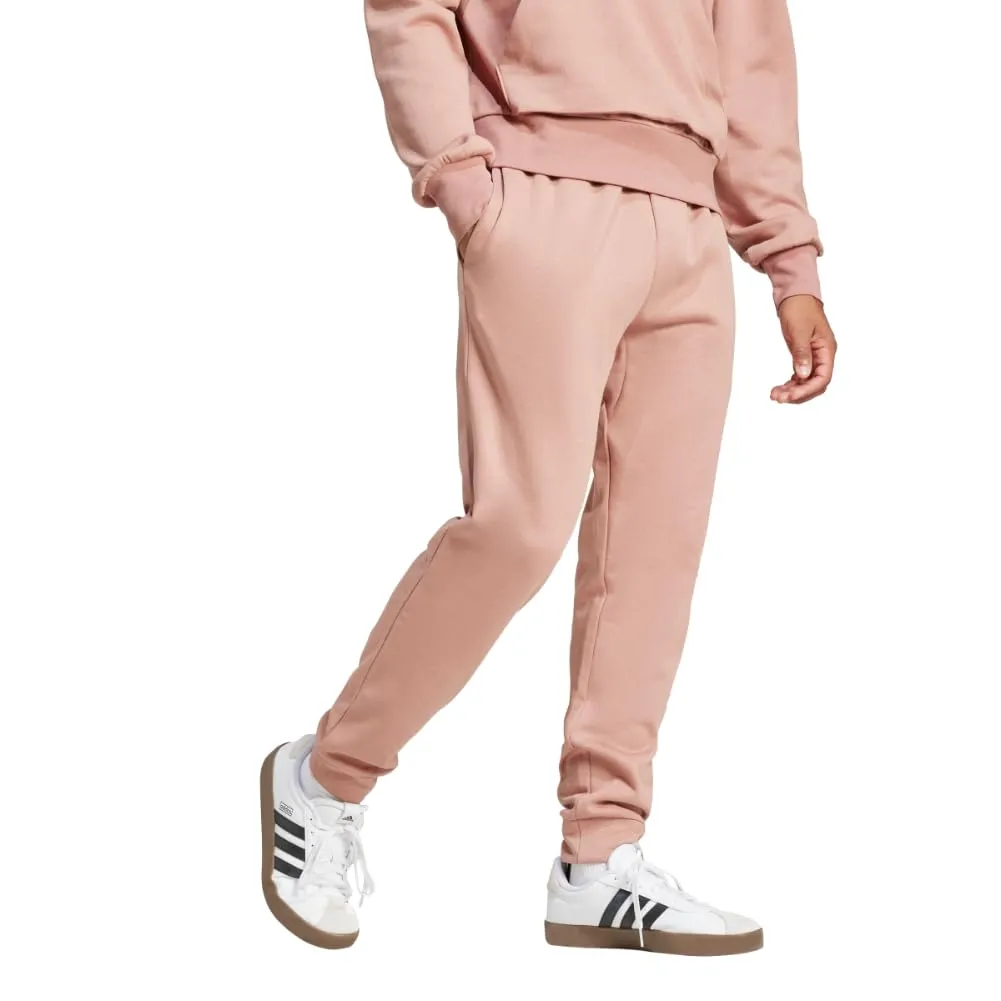 adidas Essentials Feelcozy Pantaloni in pile da uomo, Tono Caldo/Bianco, S - immagine 6