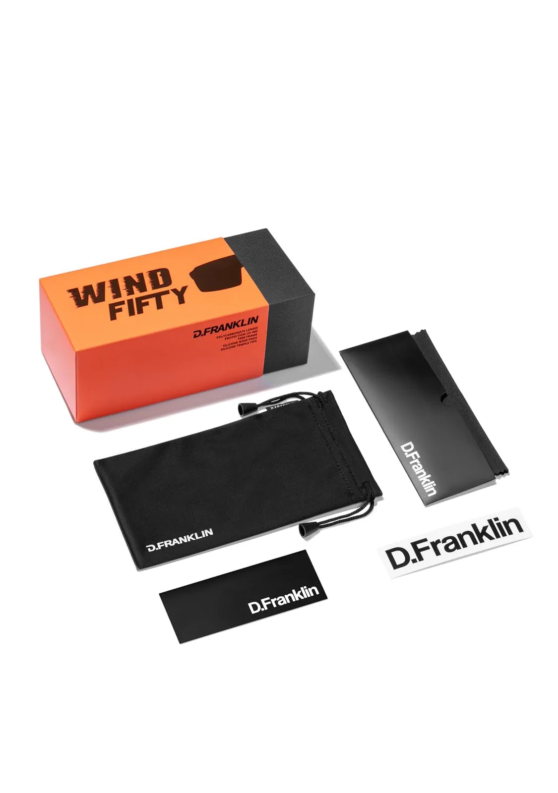 D.Franklin Occhiali da sole unisex Modello Wind - immagine 7