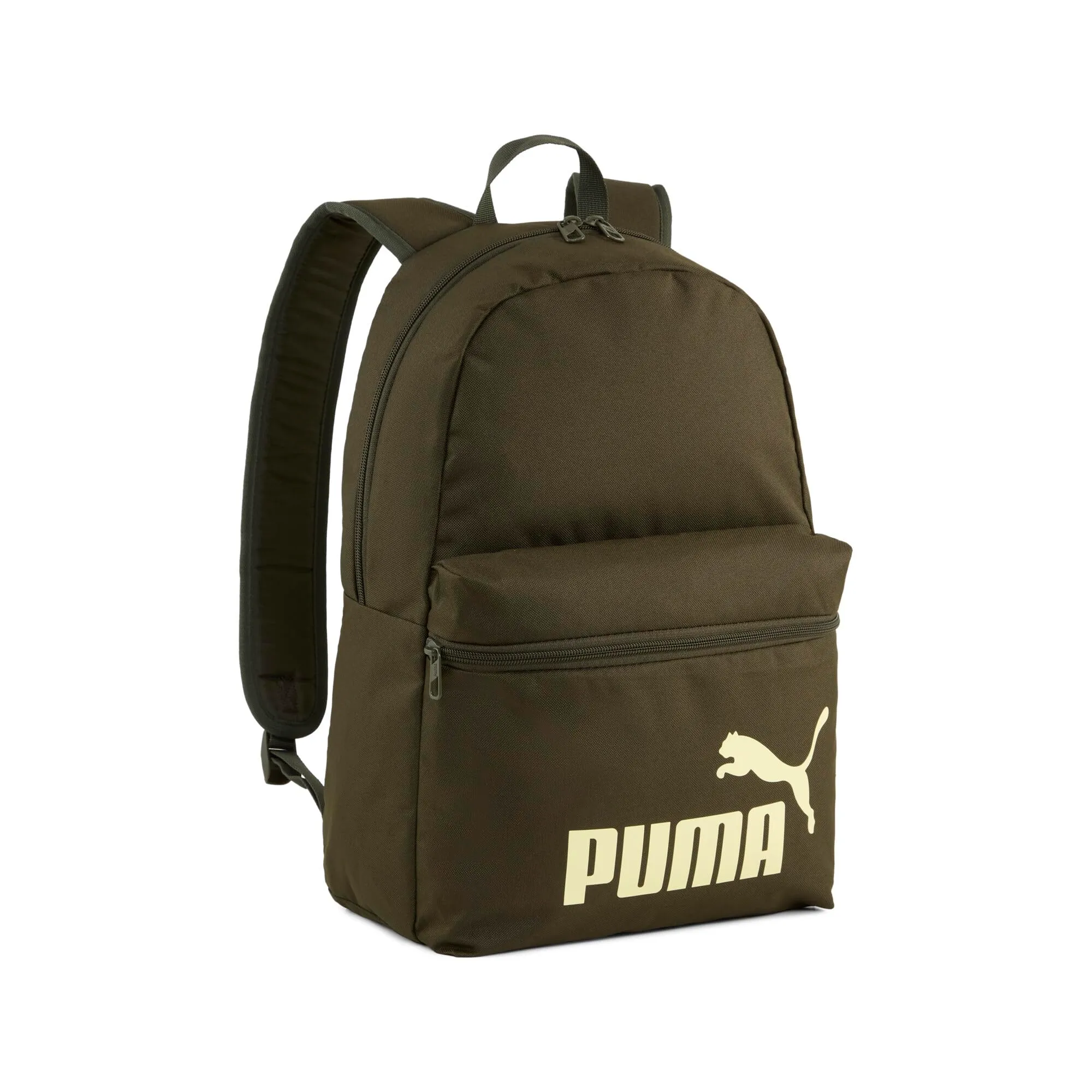 Puma Phase Backpack, Dark Olive-Gold Moon, One Size - immagine 1