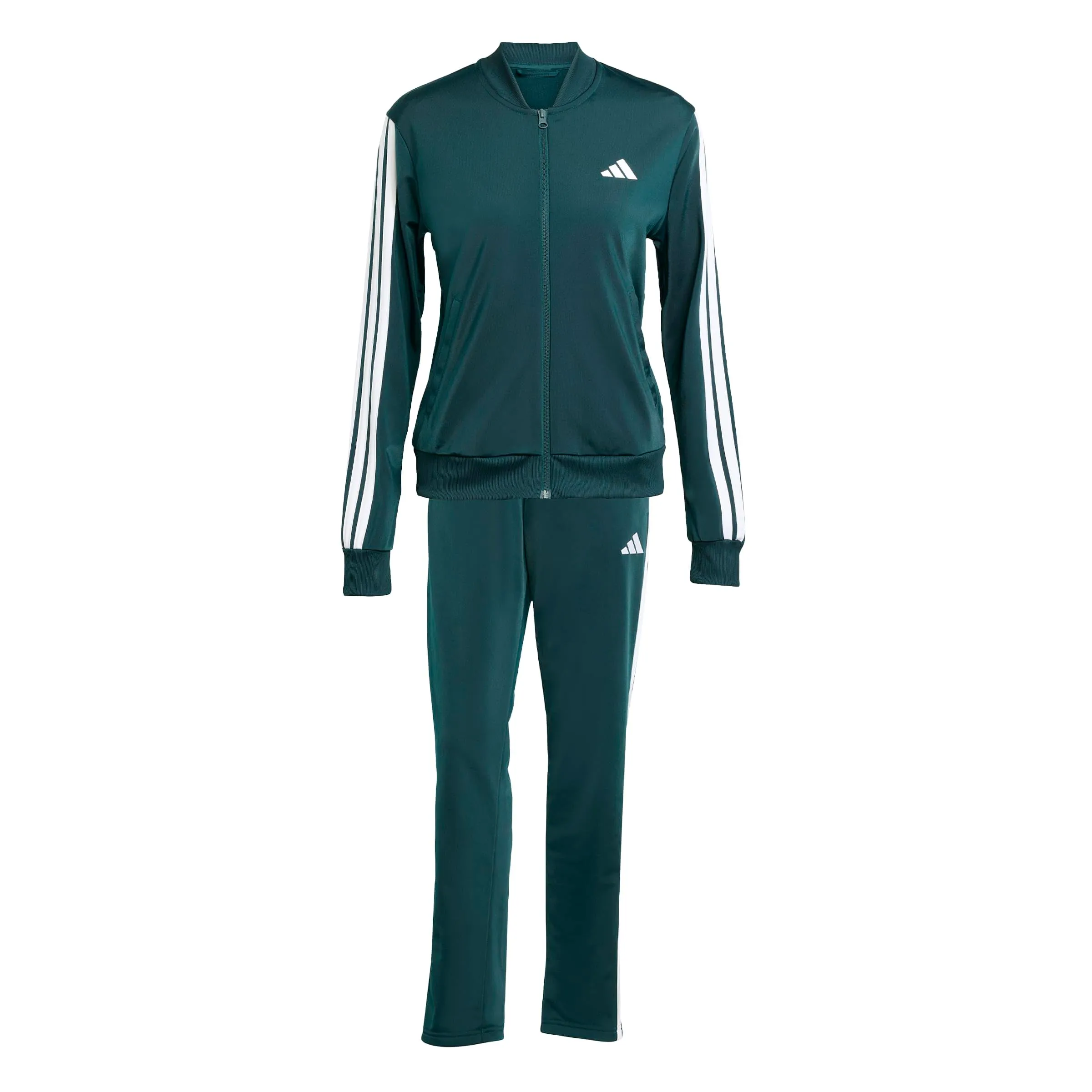 adidas Essentials 3-Stripes Tracksuit, Aurora Ivy, S - immagine 1