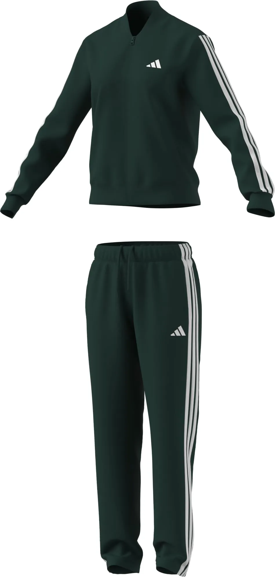 adidas Essentials 3-Stripes Tracksuit, Aurora Ivy, S - immagine 5