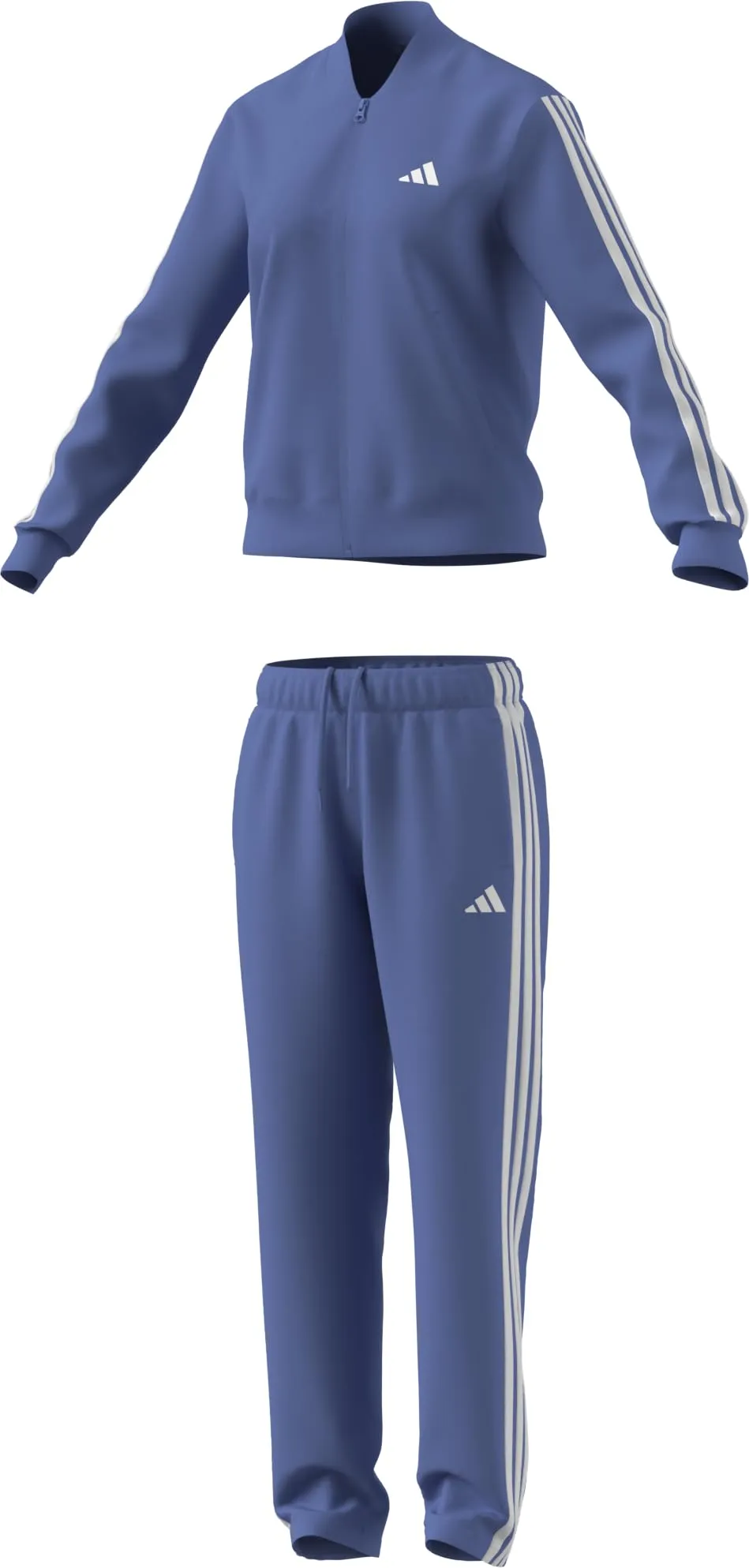 adidas Essentials 3-Stripes Tracksuit, Blue Fusion, XXS - immagine 5