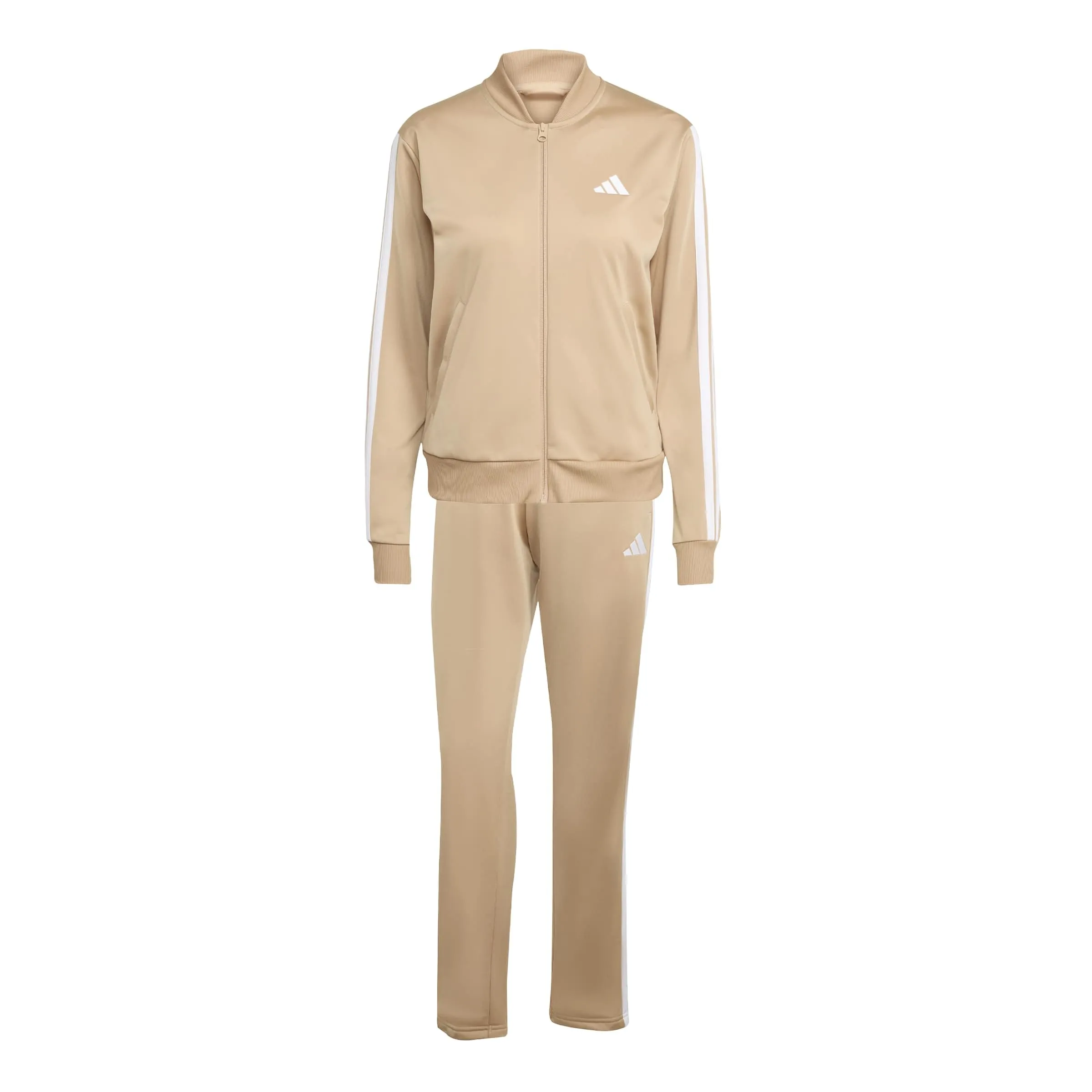 adidas Essentials 3-Stripes Tracksuit, Warm Sandstone, S - immagine 1
