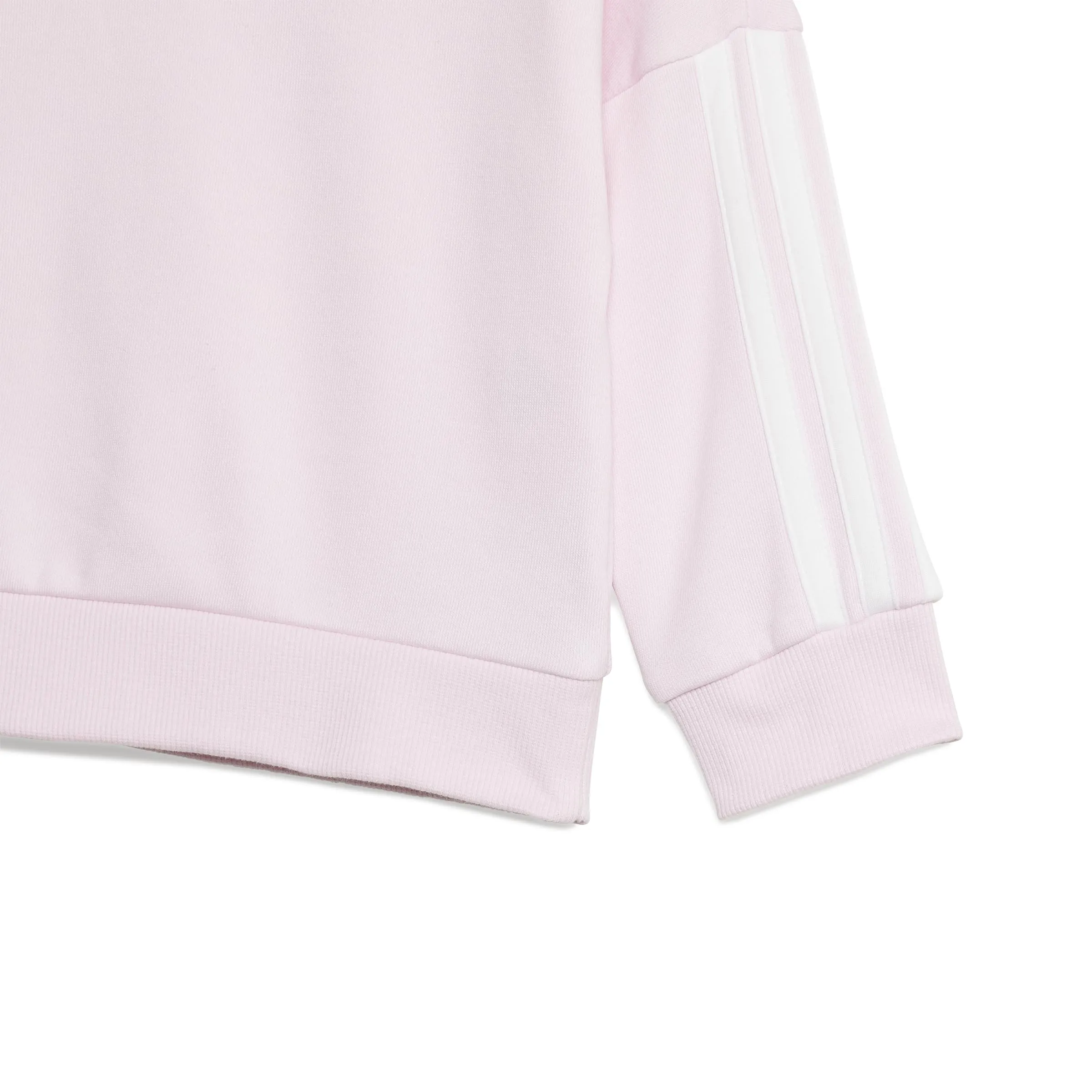 adidas Bimbi 0-24 Essentials Jogger Track Suit, Clear Pink/White/White, 6-9 Months - immagine 5