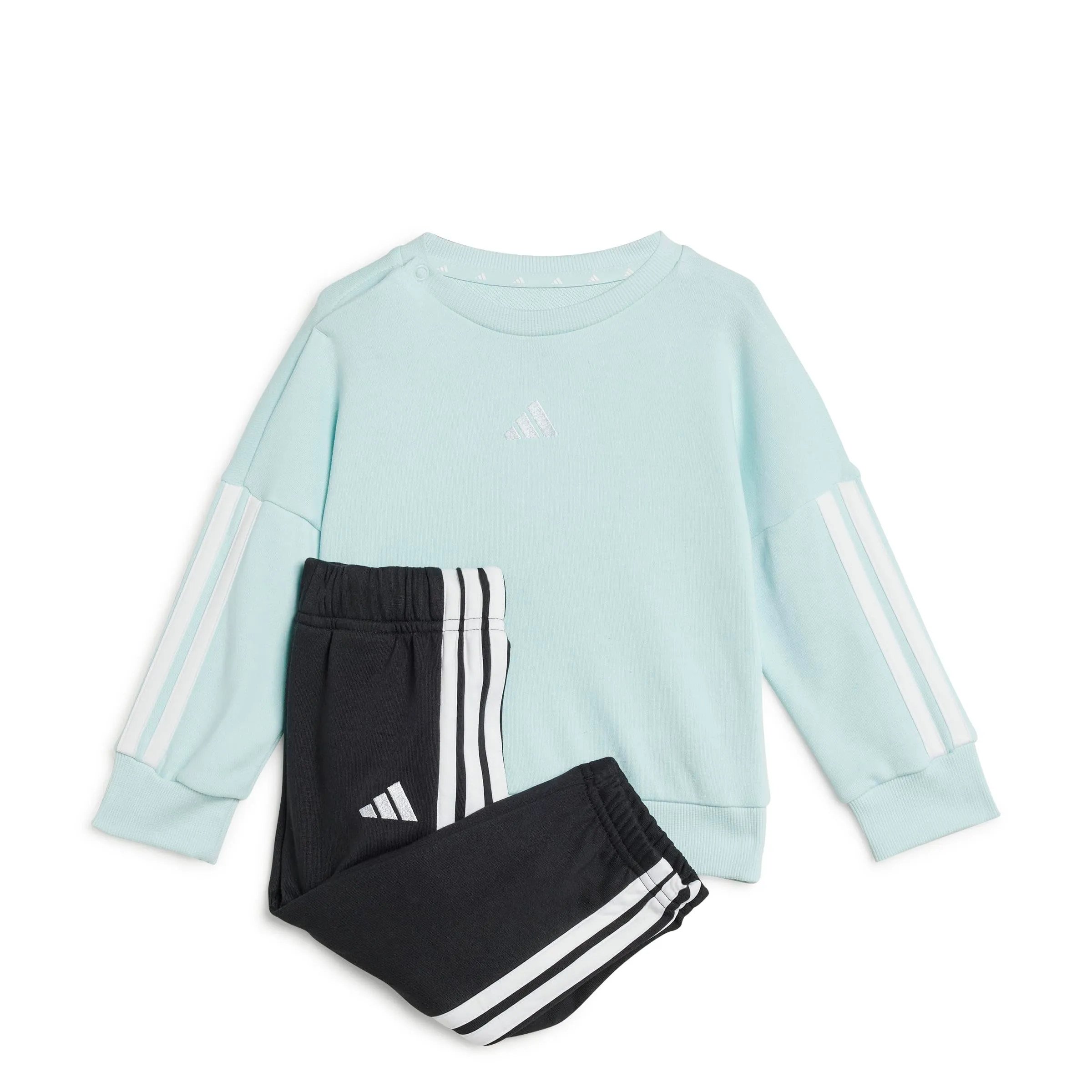 adidas Bimbi 0-24 Essentials Jogger, Halo Mint/White, 3-6 Months - immagine 1