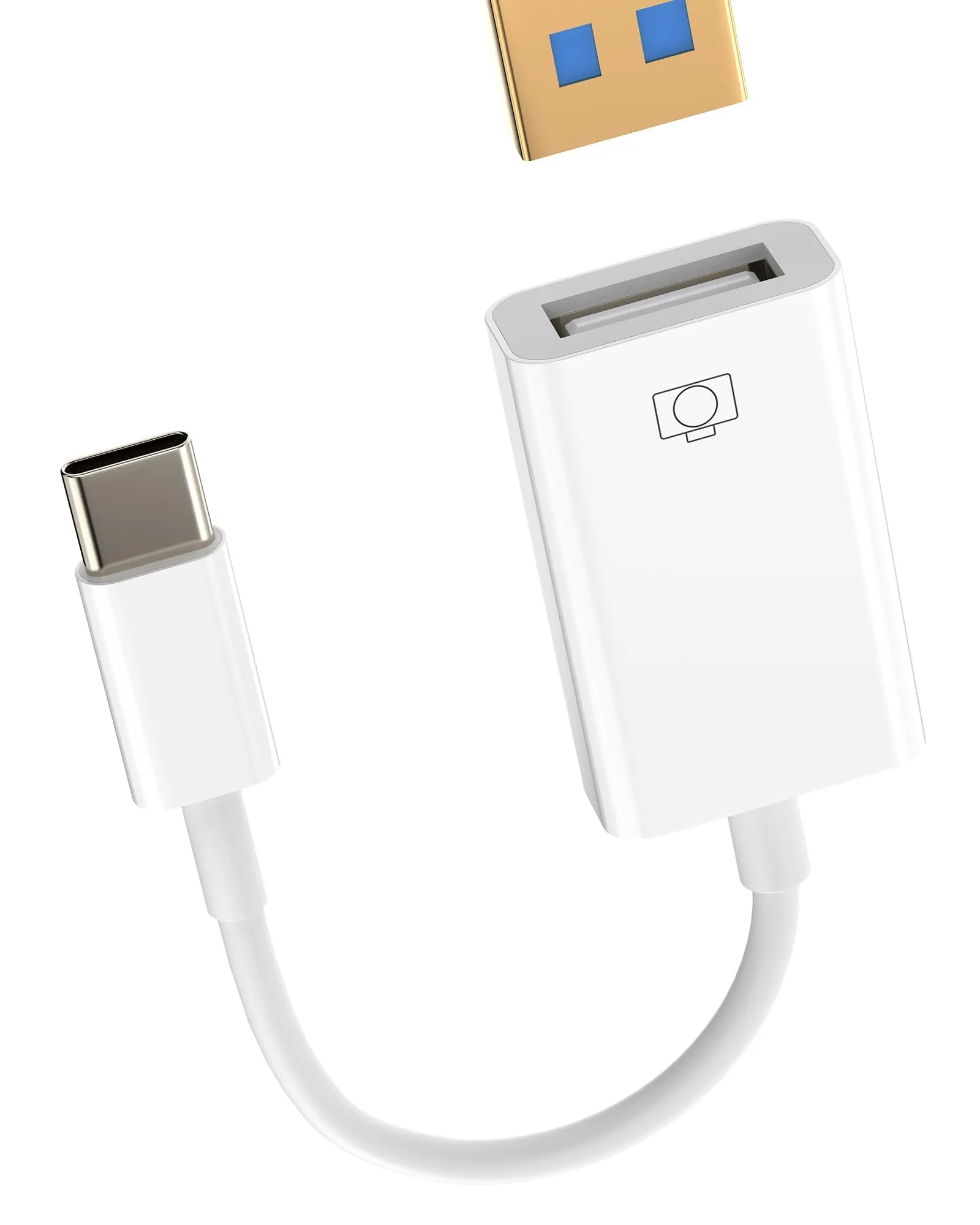 WASRUYI Adattatore USB-C OTG 3.0 da USB-C maschio a USB femmina per iPhone 16 15, Samsung, Android, MacBook e Tablet - immagine 1