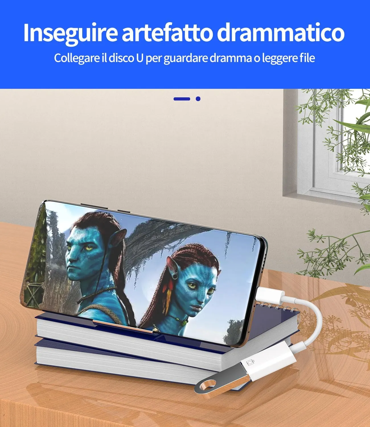 WASRUYI Adattatore USB-C OTG 3.0 da USB-C maschio a USB femmina per iPhone 16 15, Samsung, Android, MacBook e Tablet - immagine 4