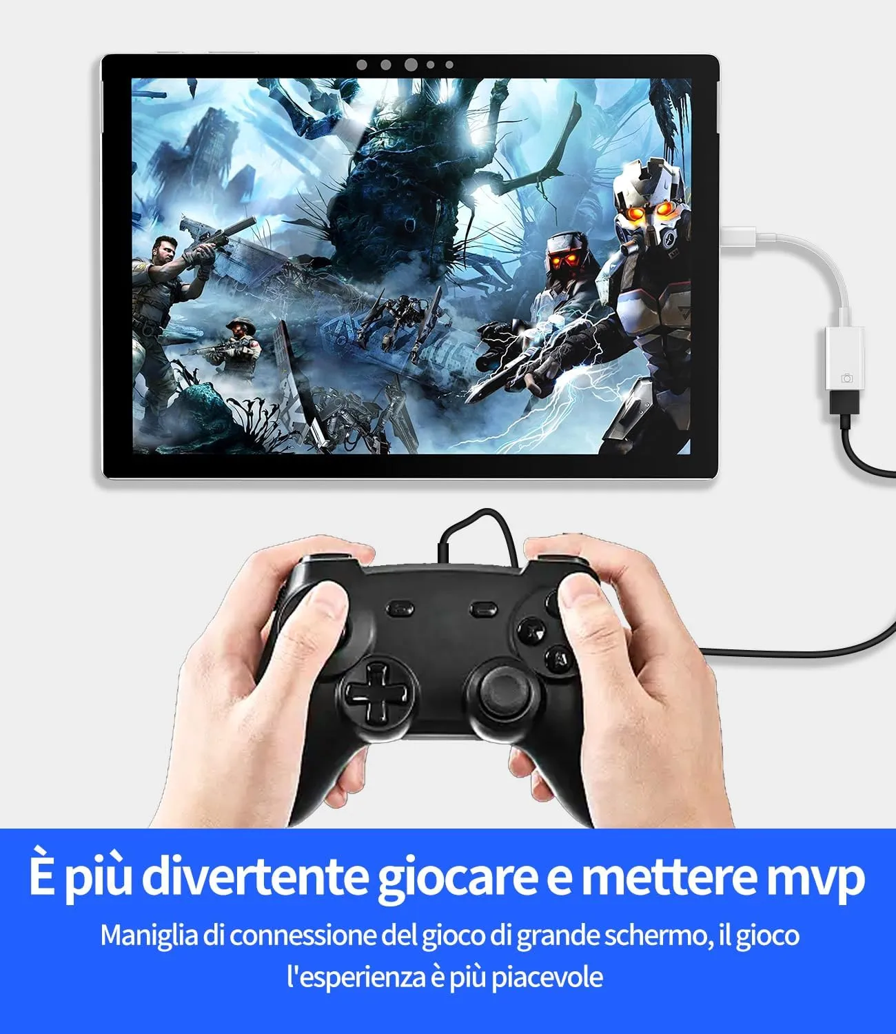 WASRUYI Adattatore USB-C OTG 3.0 da USB-C maschio a USB femmina per iPhone 16 15, Samsung, Android, MacBook e Tablet - immagine 5