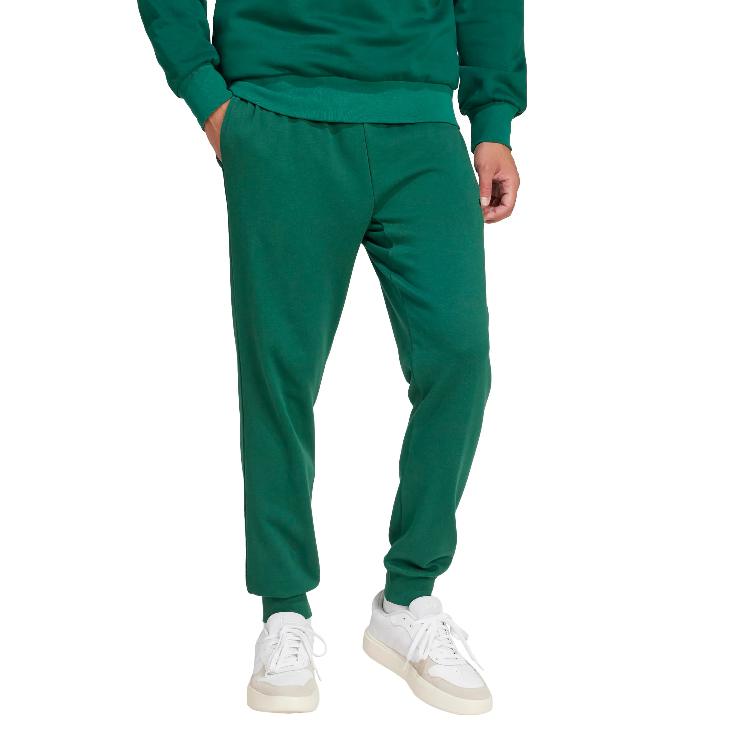 Adidas Pantaloni sportivi da uomo French Terry Essentials, XXS - immagine 1