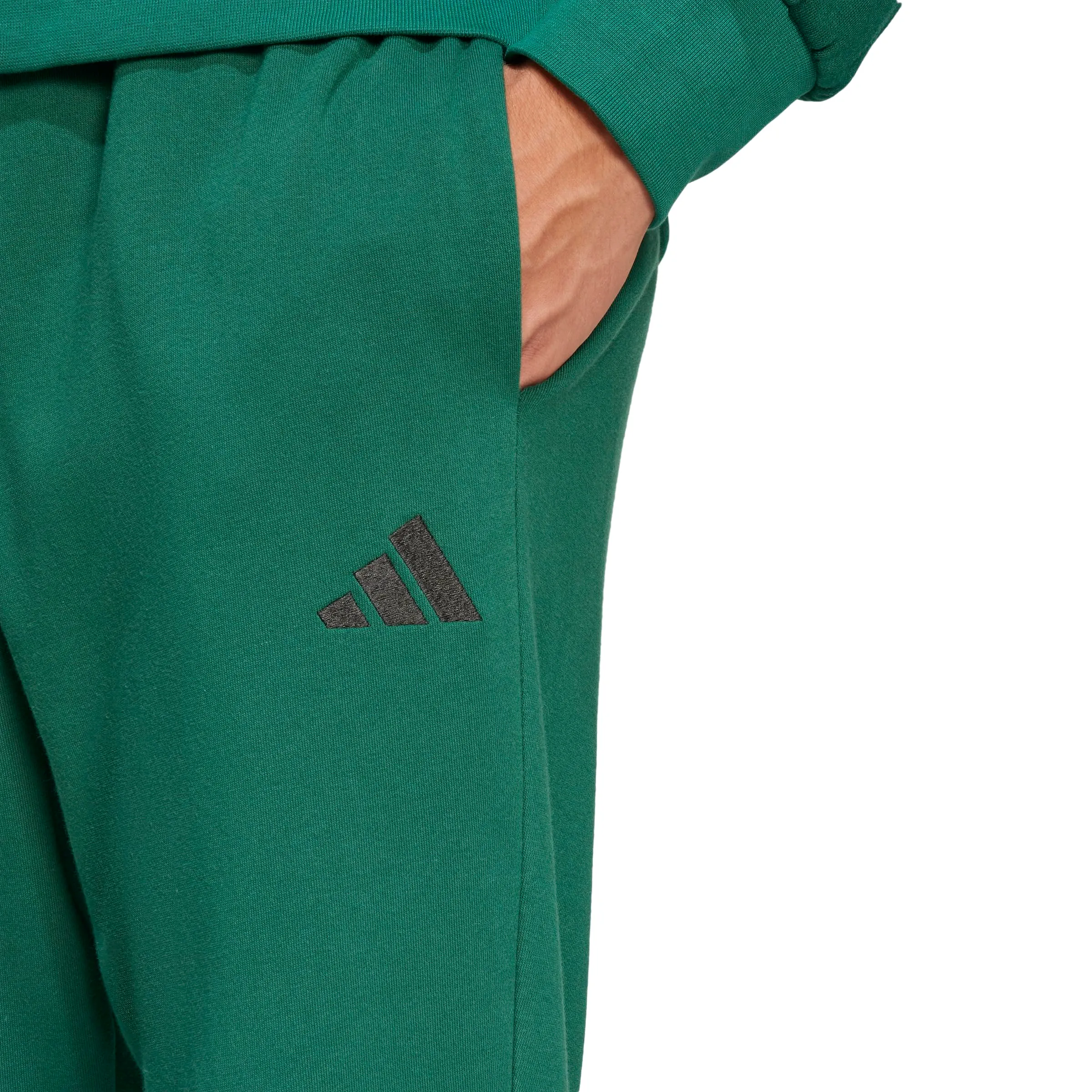 Adidas Pantaloni sportivi da uomo French Terry Essentials, XXS - immagine 4