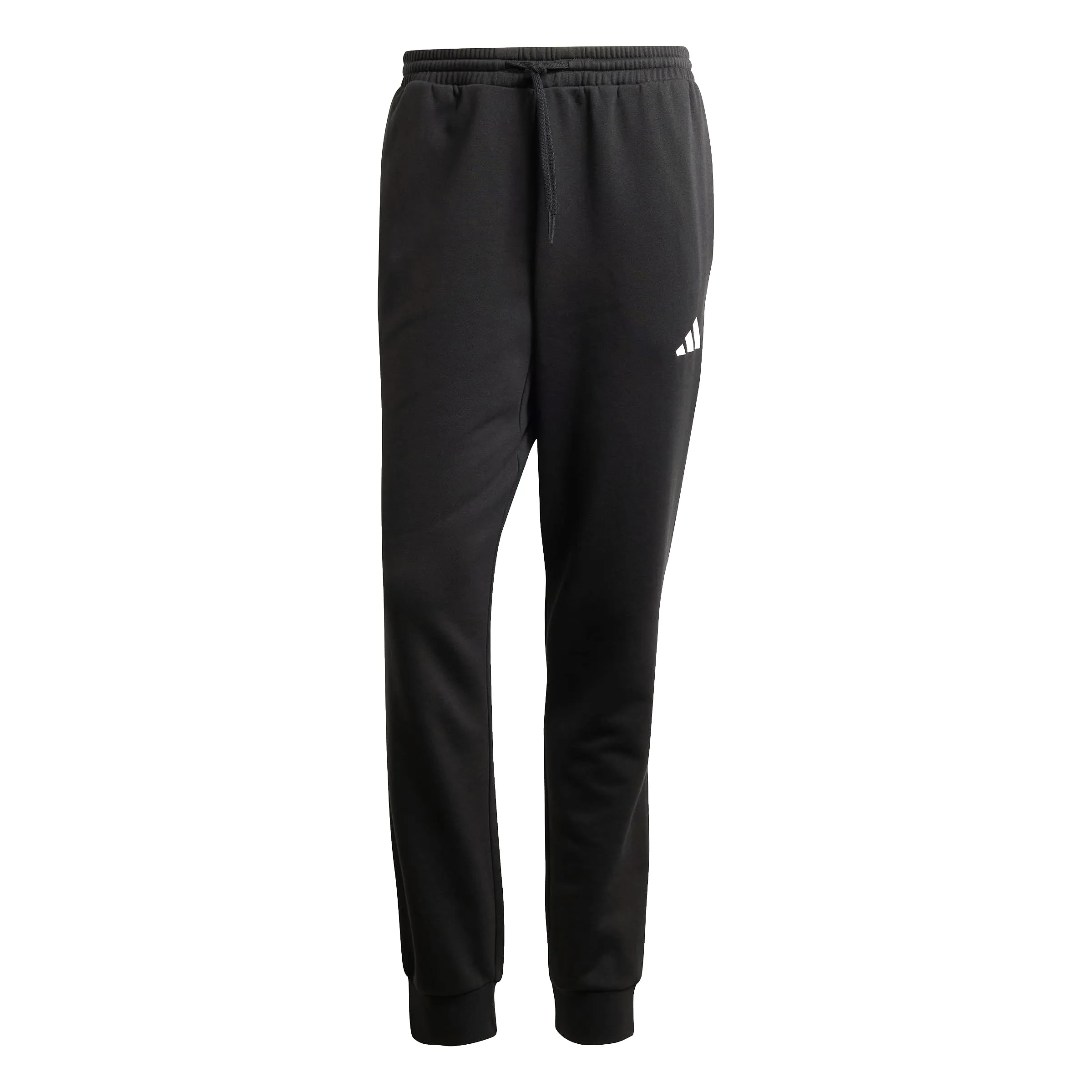 adidas Essentials Feel Cozy Men's Fleece Sportswear, Black/White, L/Tall - immagine 2