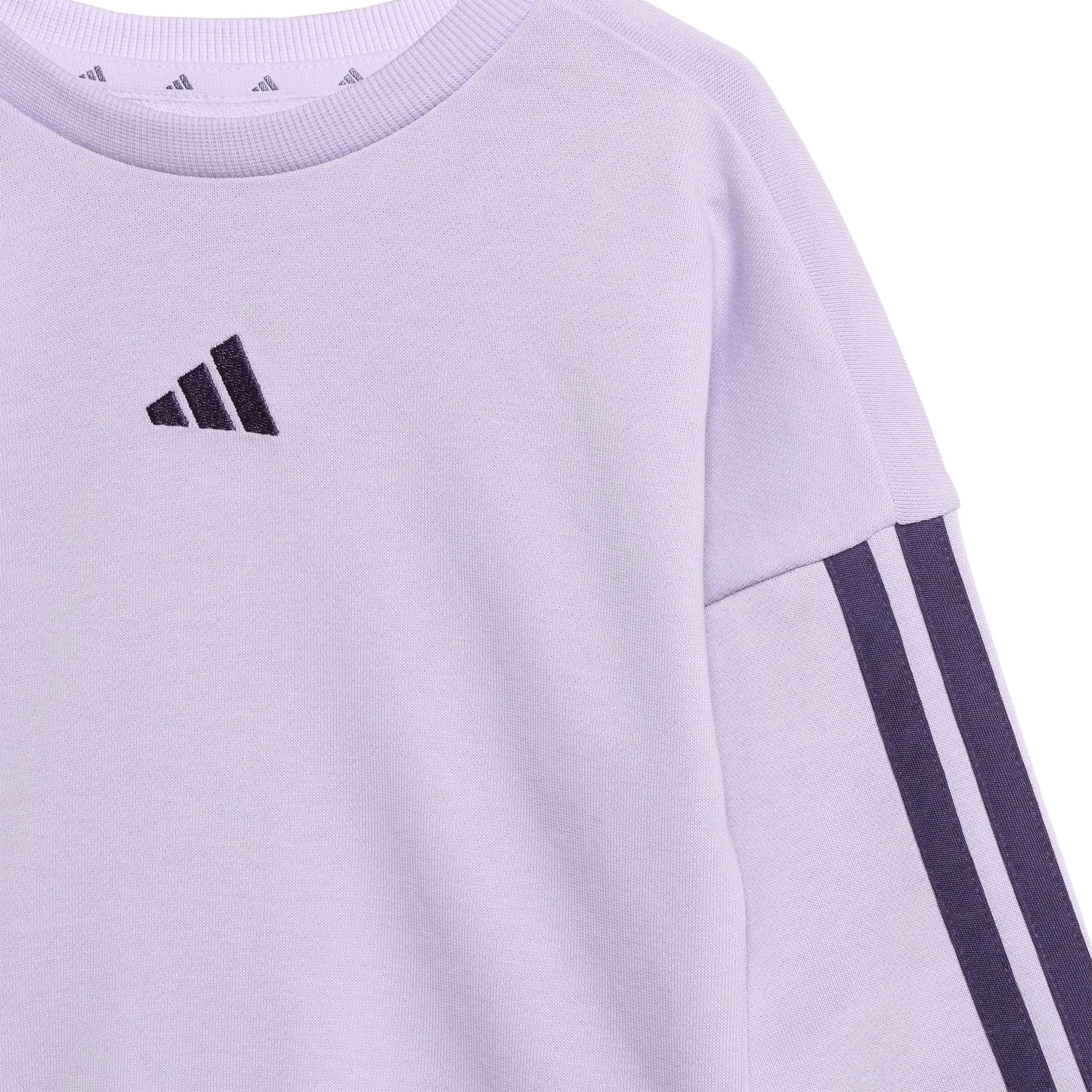 adidas Bimbi 0-24 Essentials Jogger, Powder Plum/Aurora Plum, 2-3 Years - immagine 5