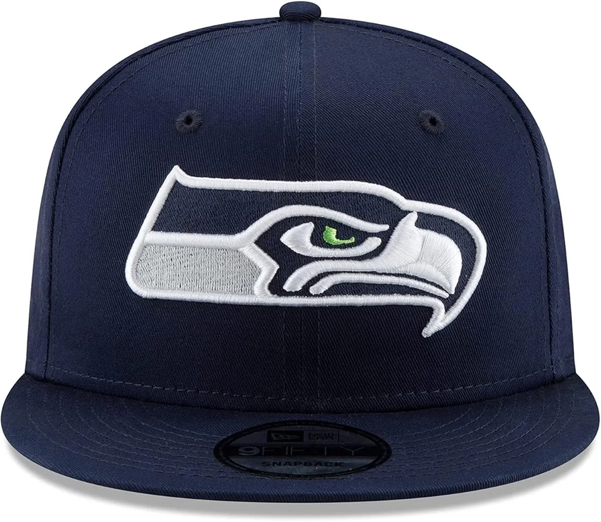 New Era NFL 9FIFTY Seattle Seahawks Cappello Regolabile - Blu Marino, Taglia Unica - immagine 2
