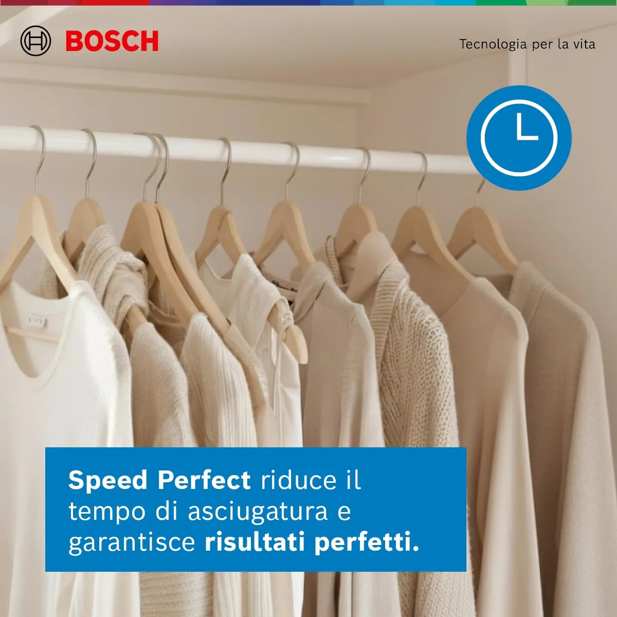 Bosch Serie 6 WQG245C0IT Asciugatrice a pompa di calore 9kg Bianco - immagine 12