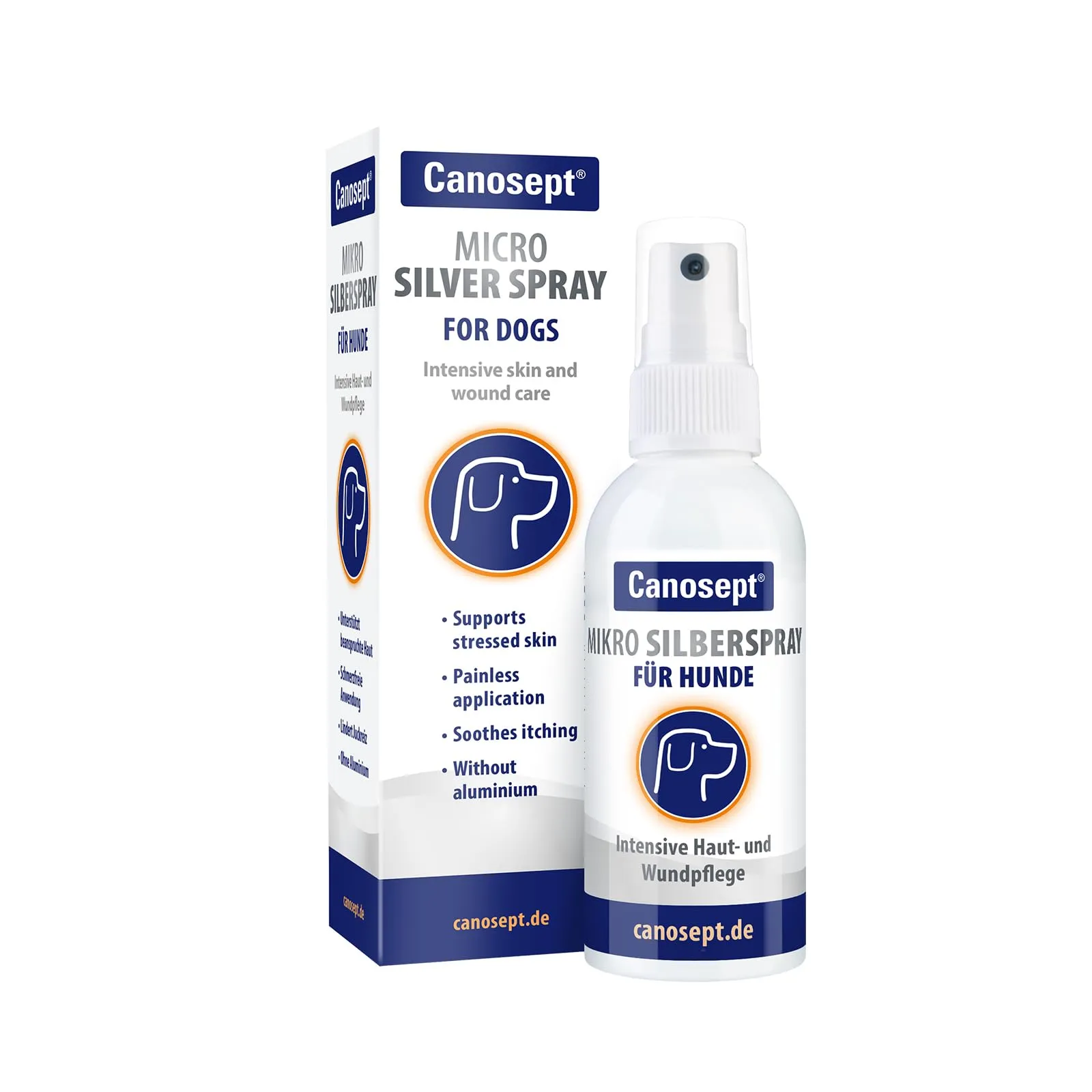 Canosept Micro Argento Spray per Cani 75ml - immagine 1