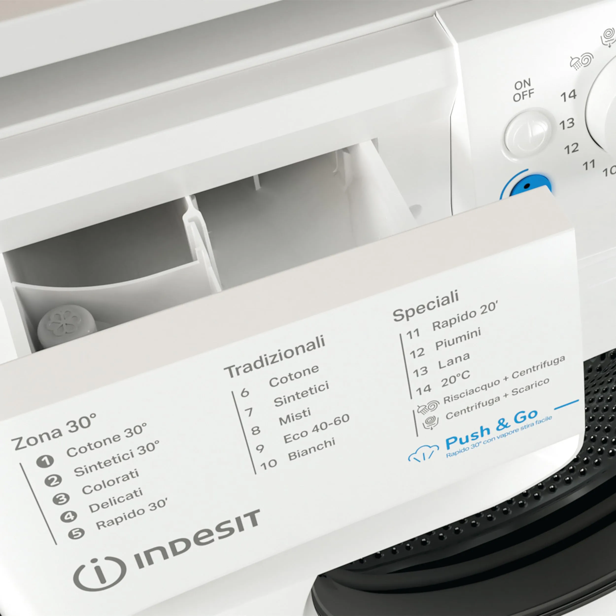 Indesit BWSA 7126X SV IT Lavatrice 7 kg 1200 Giri/min Classe A - immagine 6