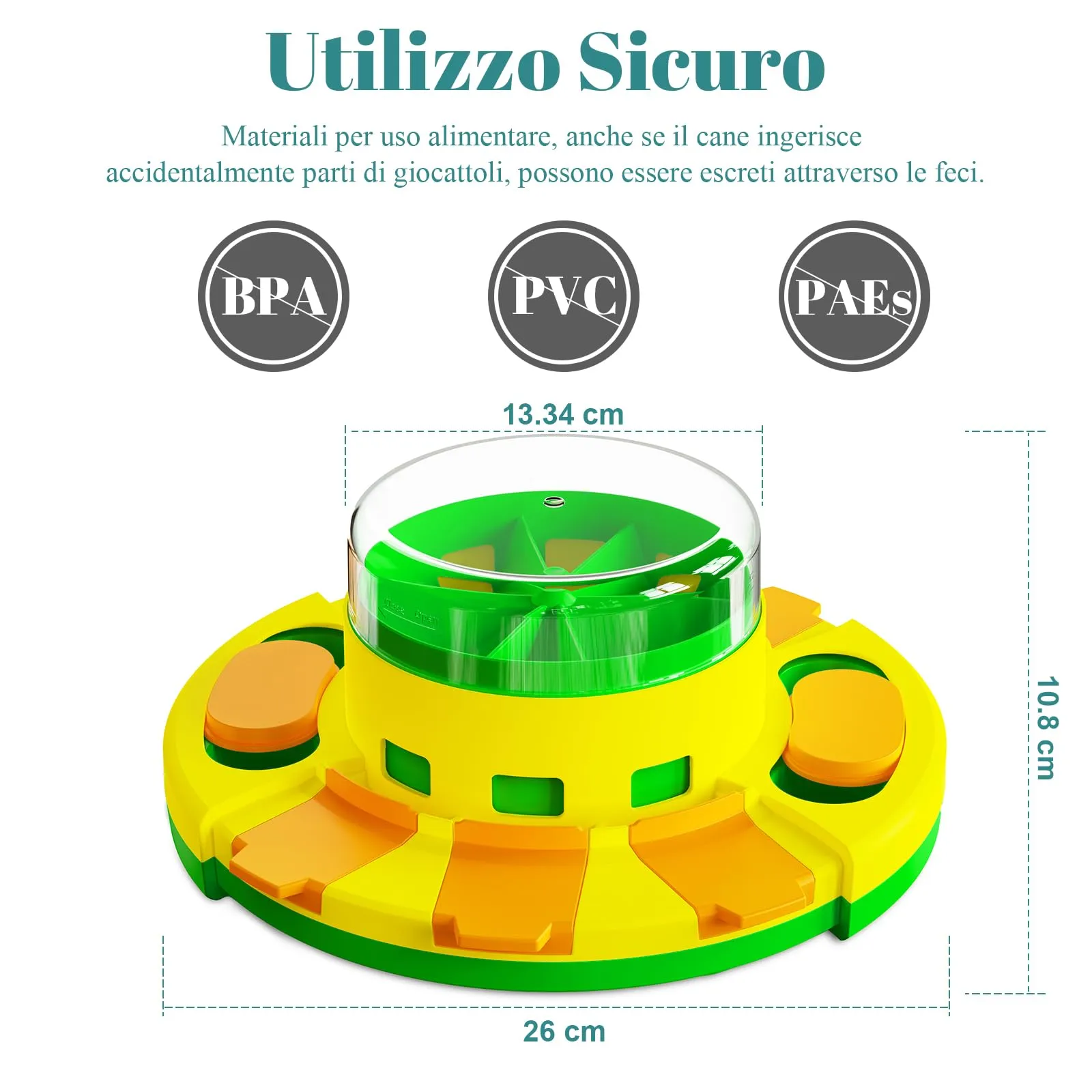 Dufuso Gioco Interattivo Intelligente per Cani, Training Comportamentale e Sollievo dallo Stress, Livello 2 (Intermedio) - immagine 3