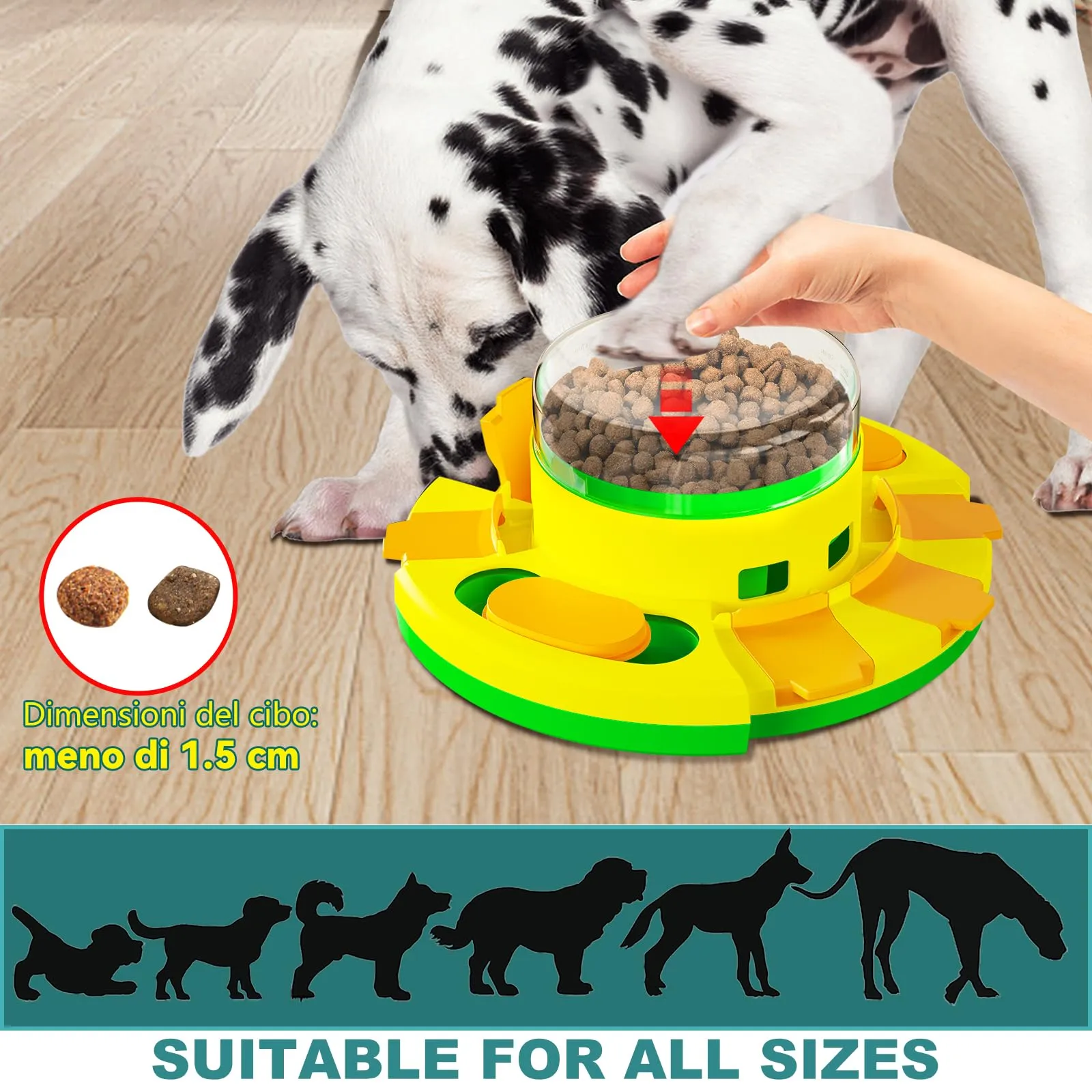 Dufuso Gioco Interattivo Intelligente per Cani, Training Comportamentale e Sollievo dallo Stress, Livello 2 (Intermedio) - immagine 4