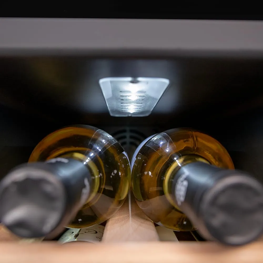Cecotec Bolero GrandSommelier 1250 CoolWood Compressor Cantinetta Vino 12 Bottiglie - immagine 9
