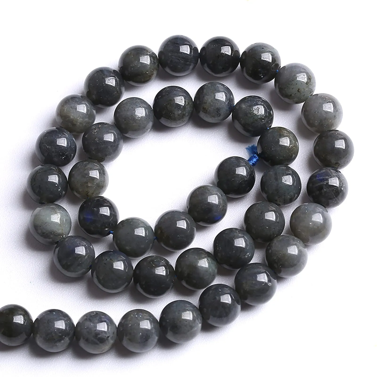 jiejinyu Perline di Labradorite Nera, 4 mm, 88 pezzi - immagine 5