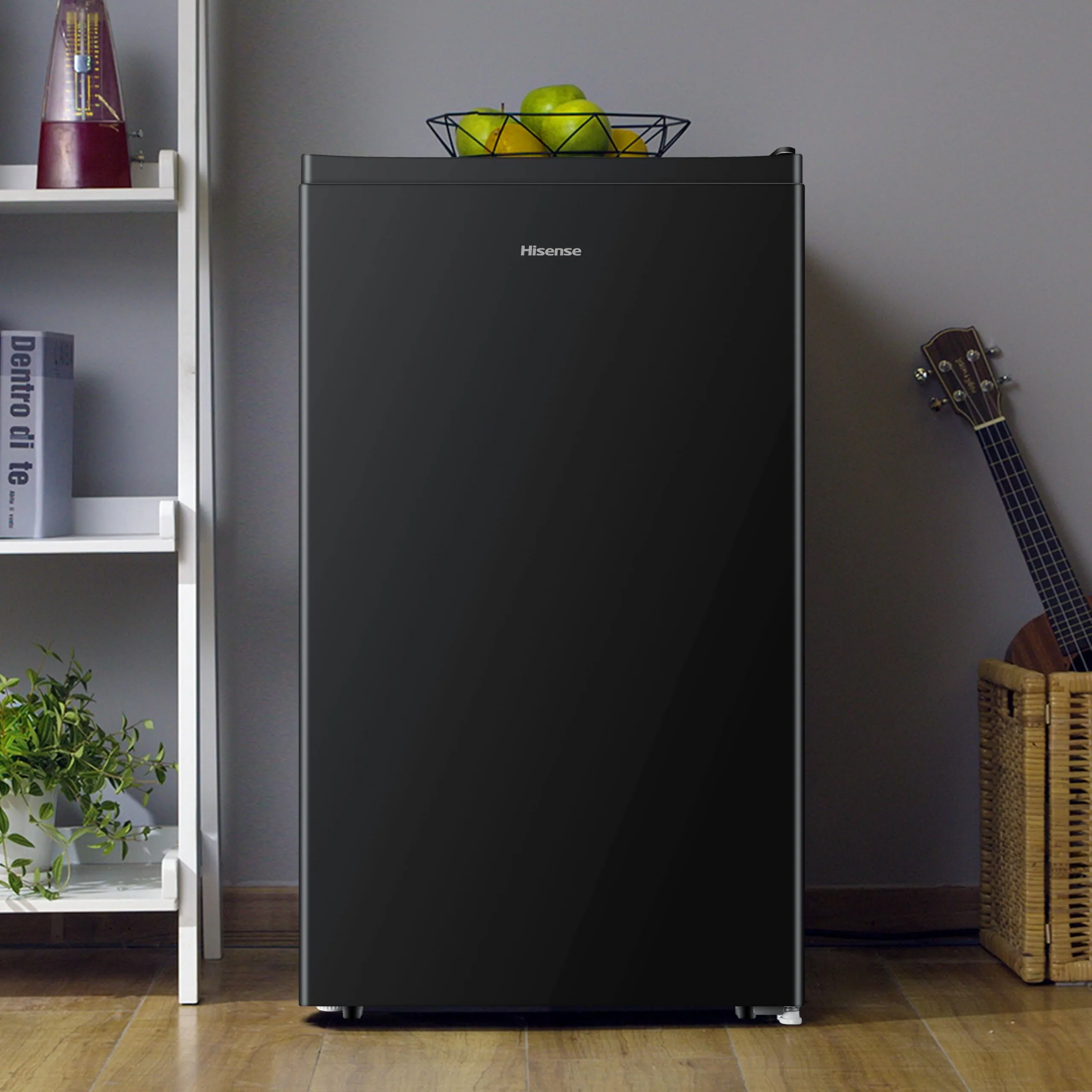 Hisense MUR48092BE Frigorifero Monoporta, Classe E, 94 Litri, Nero - immagine 10
