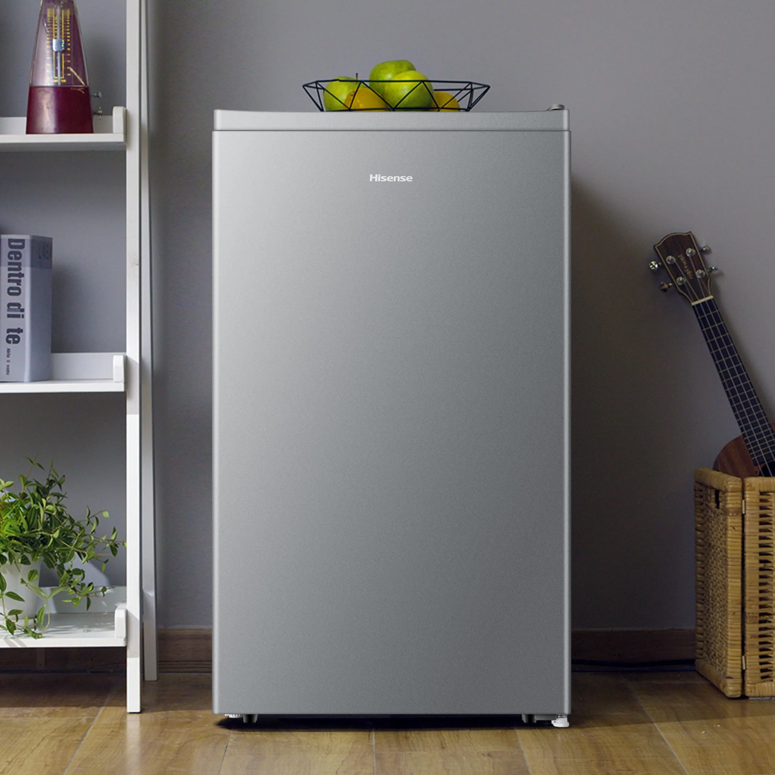 Hisense MUR48092SE Frigorifero Monoporta, Classe E, Silver, 94 Litri - immagine 10