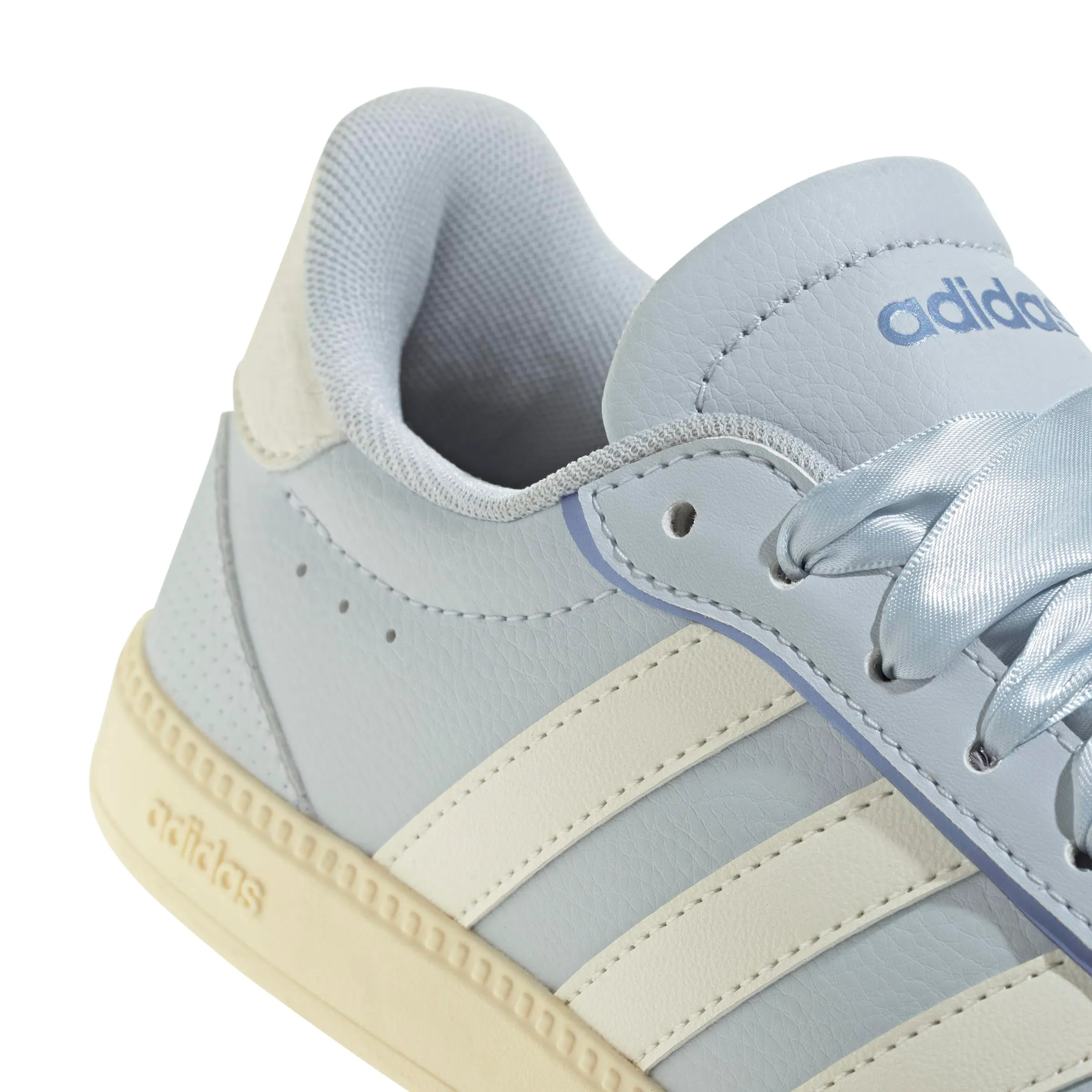 adidas Breaknet Sleek Women's Shoes - Halo Blue Off White Warm Vanilla - 40 2/3 EU - immagine 6
