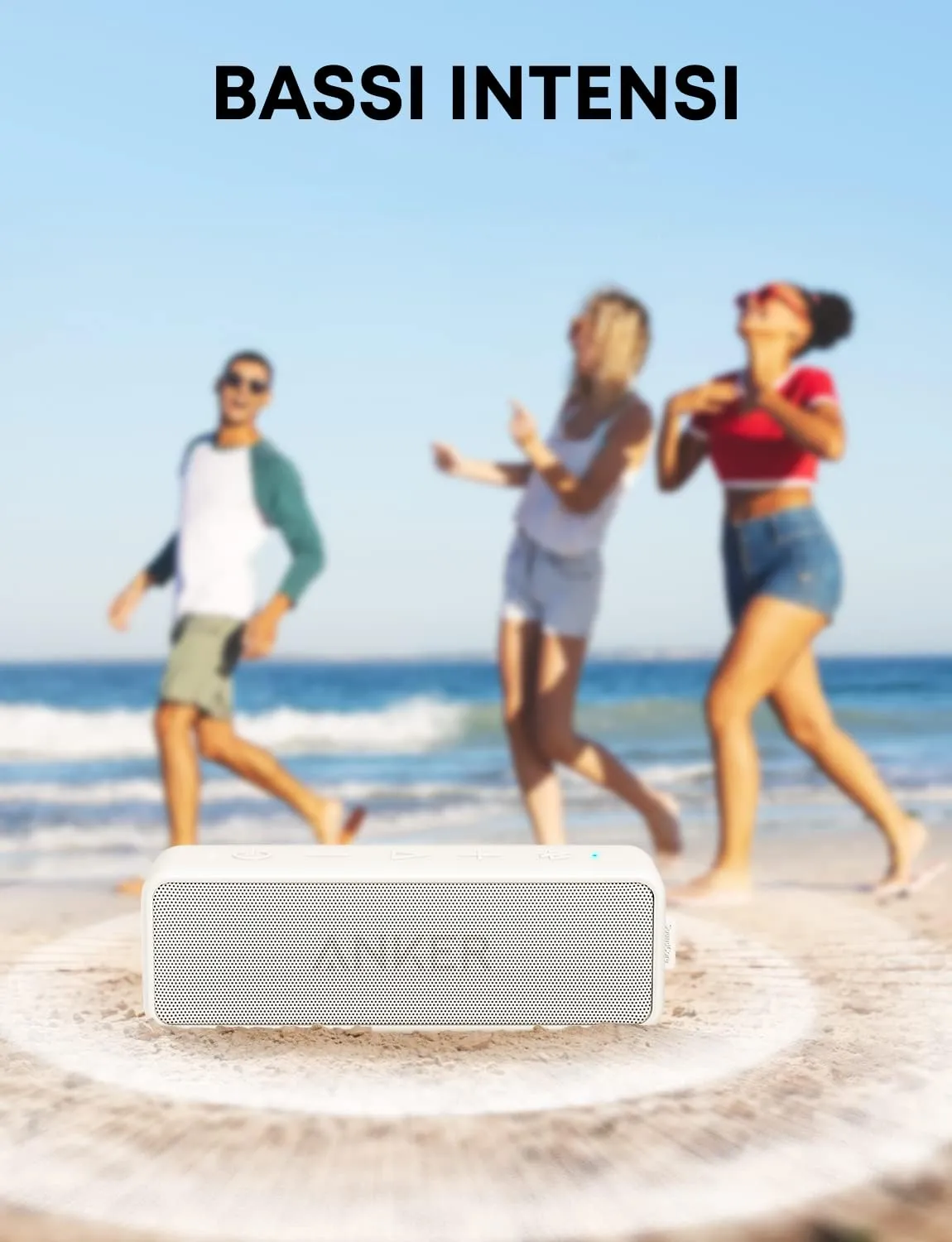 Anker Soundcore 2 Portable Bluetooth Speaker, IPX7, 24 Hour Battery Life - immagine 2